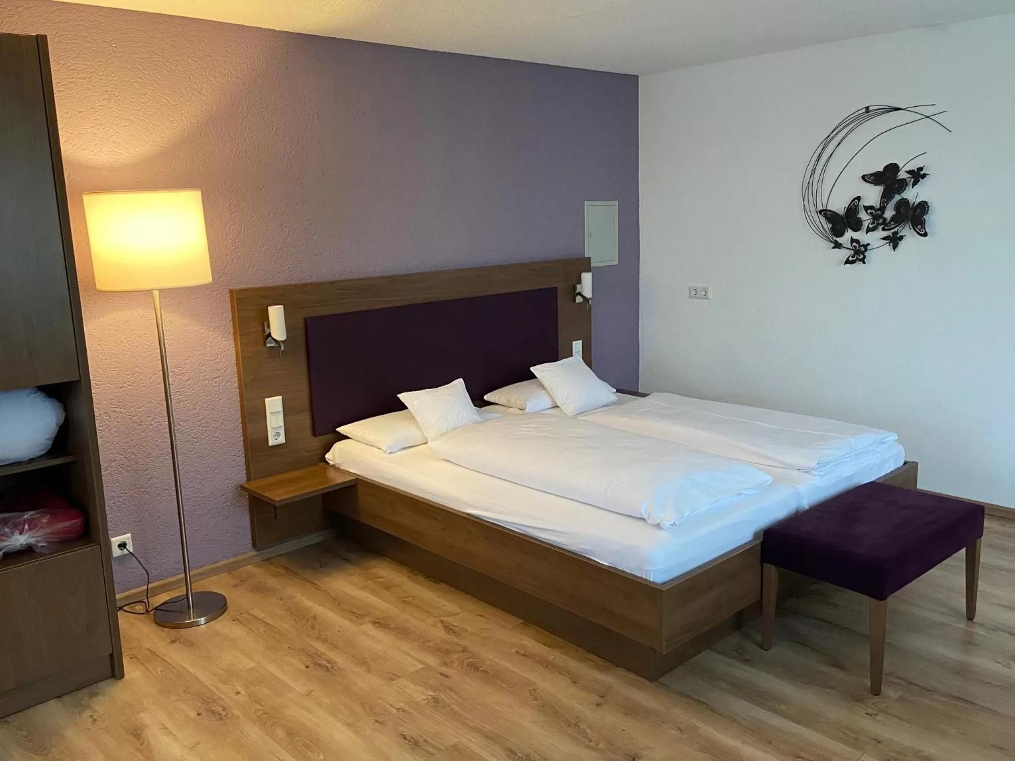 Bed in Gasthaus Hotel Kranz