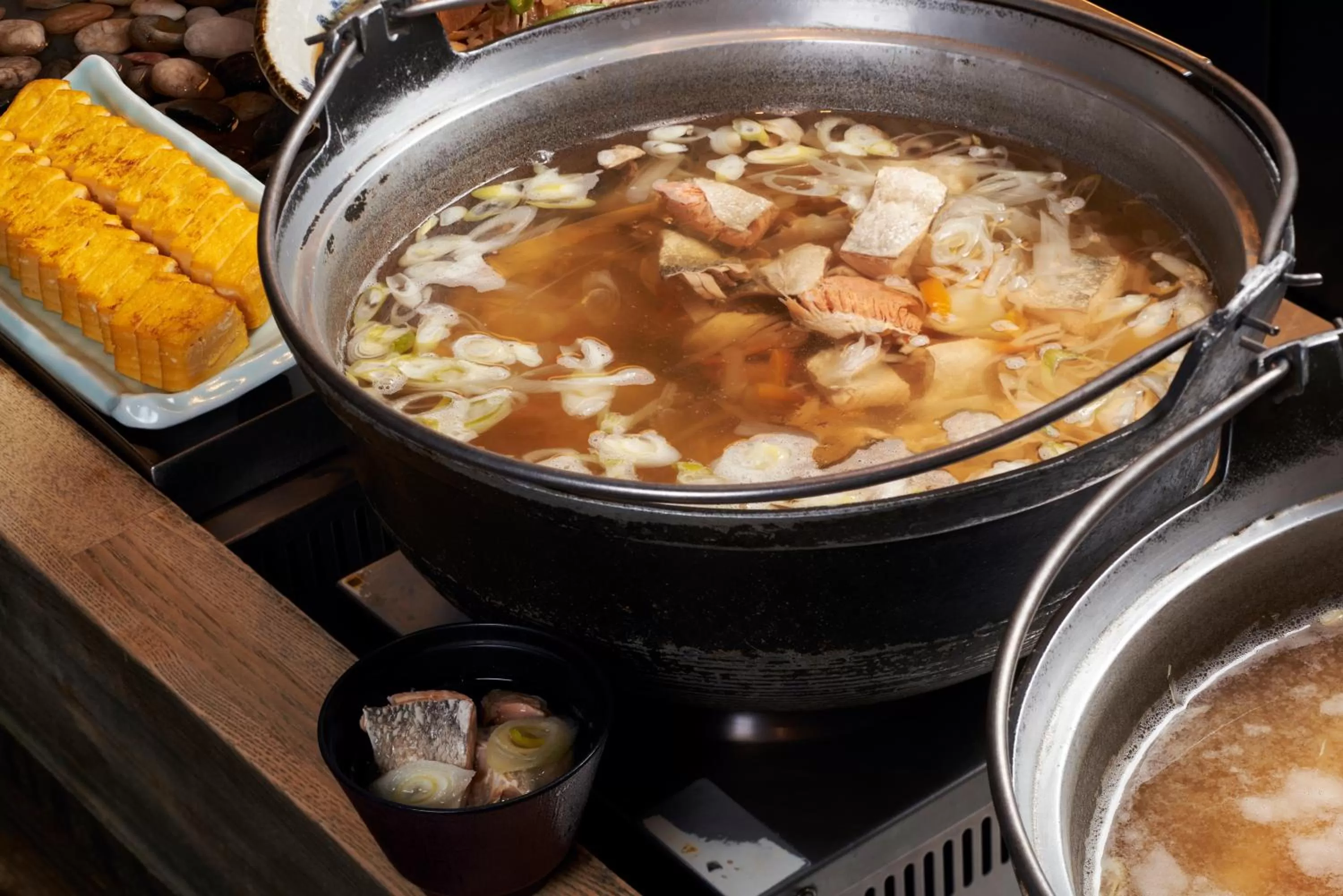 Buffet breakfast in La Vista Hakodate Bay