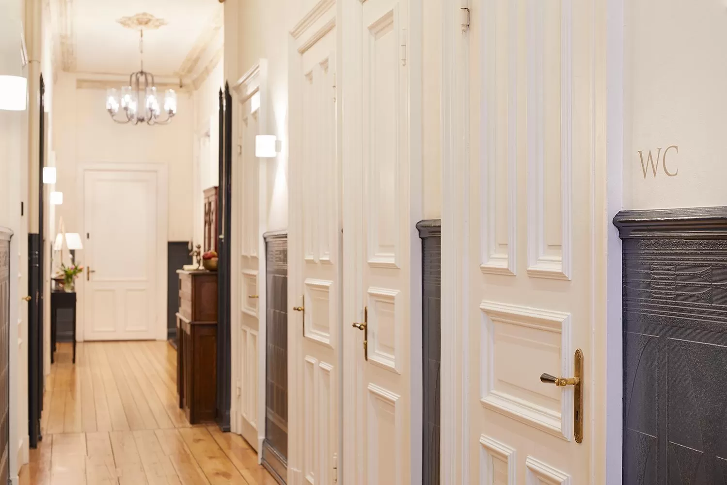 Toilet in Hotel am Museum