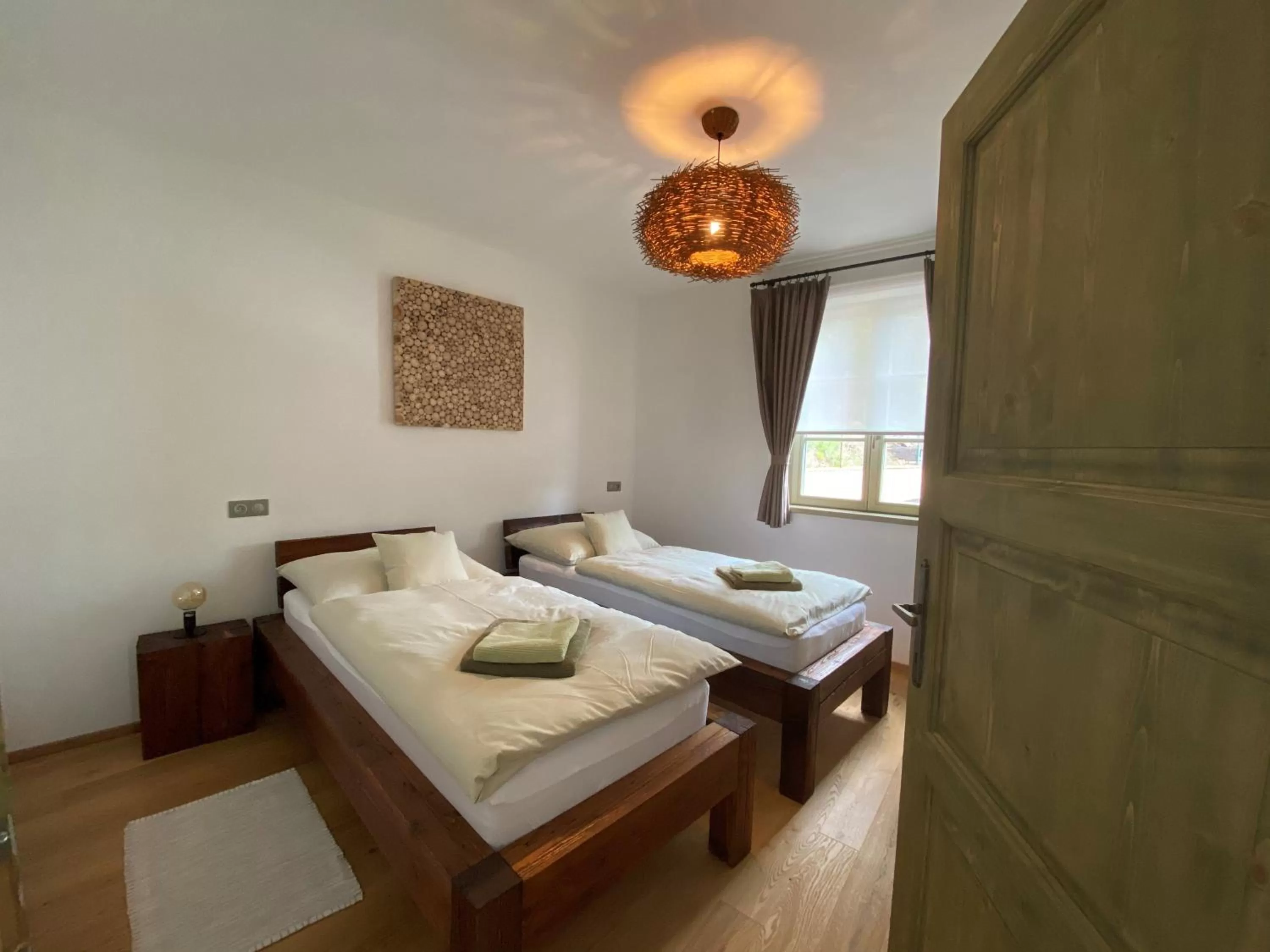 Bed in Penzion Stodola