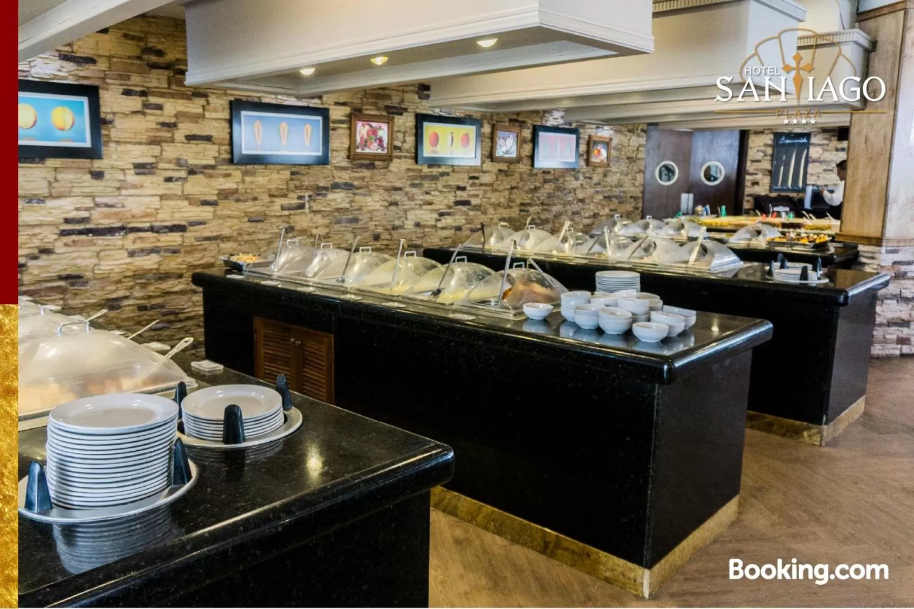 Restaurant/Places to Eat in Hotel Santiago Plaza