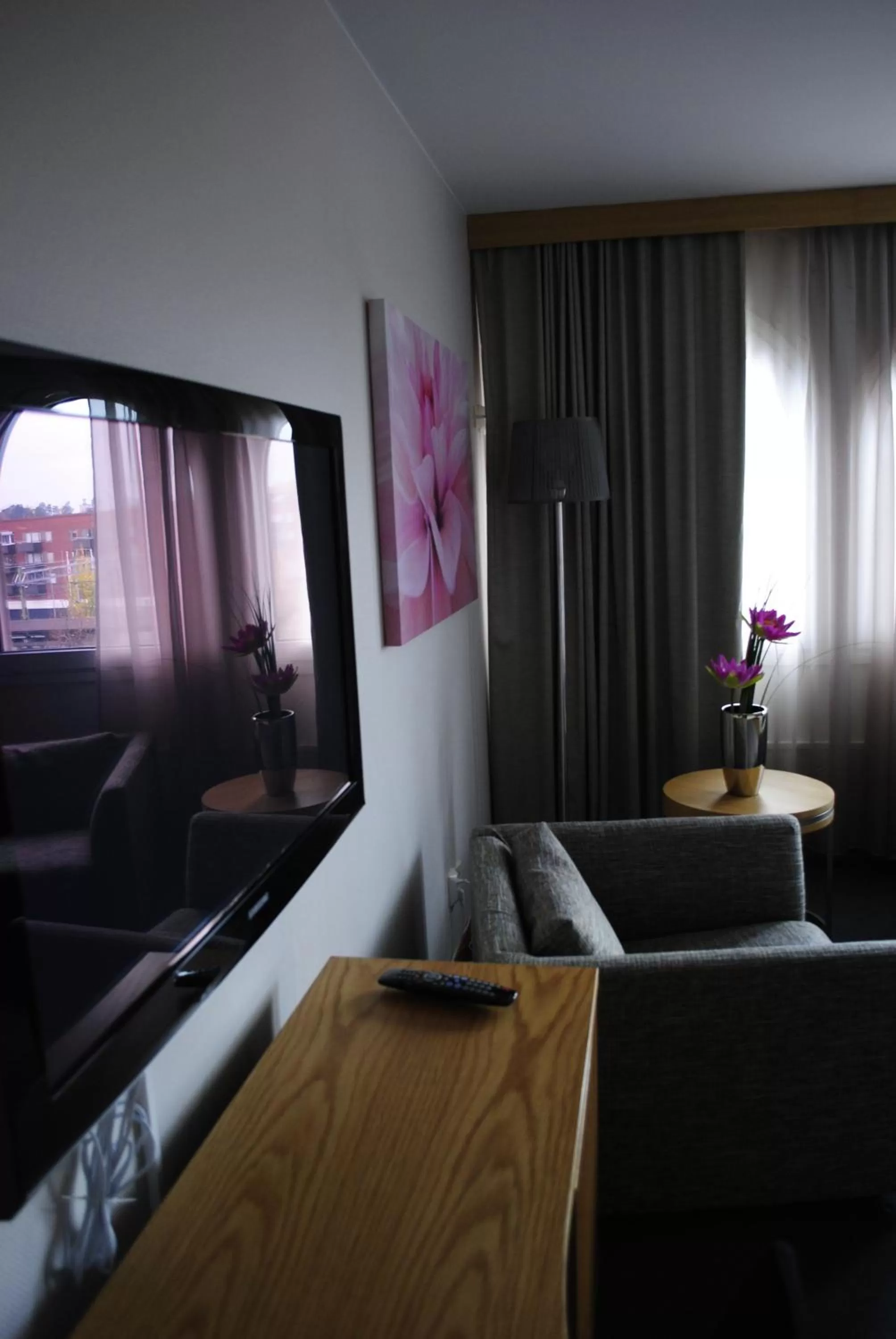 Decorative detail, Bed in Kumla Hotel