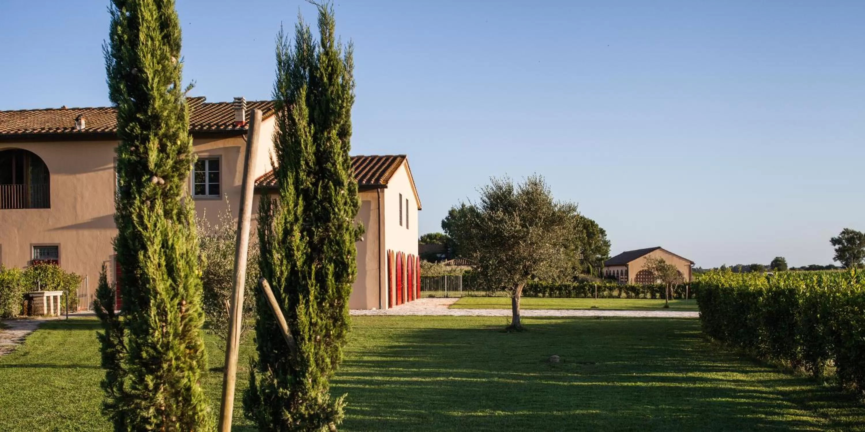 Garden in Cascina Canova