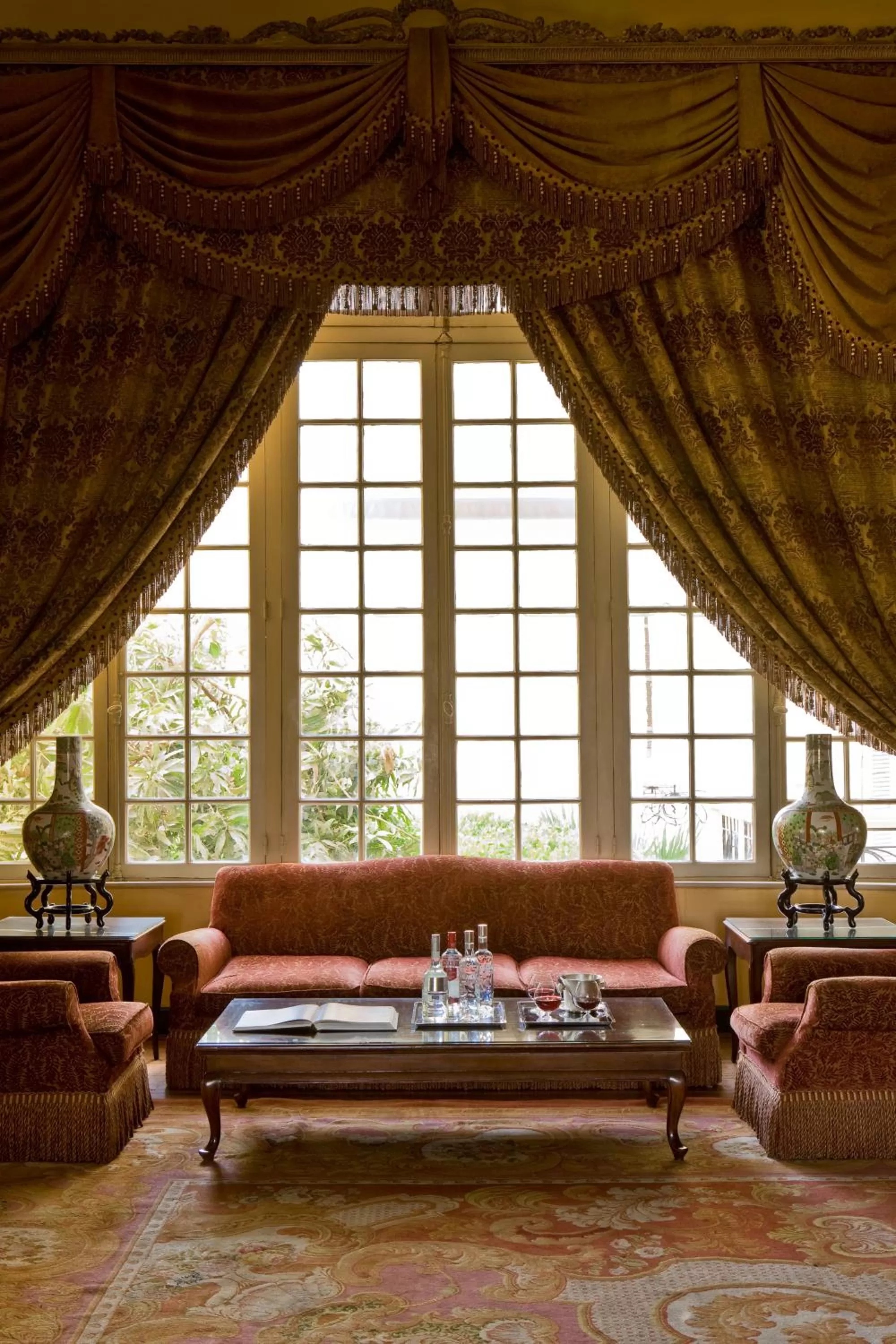 Decorative detail in Pavillon Winter Luxor