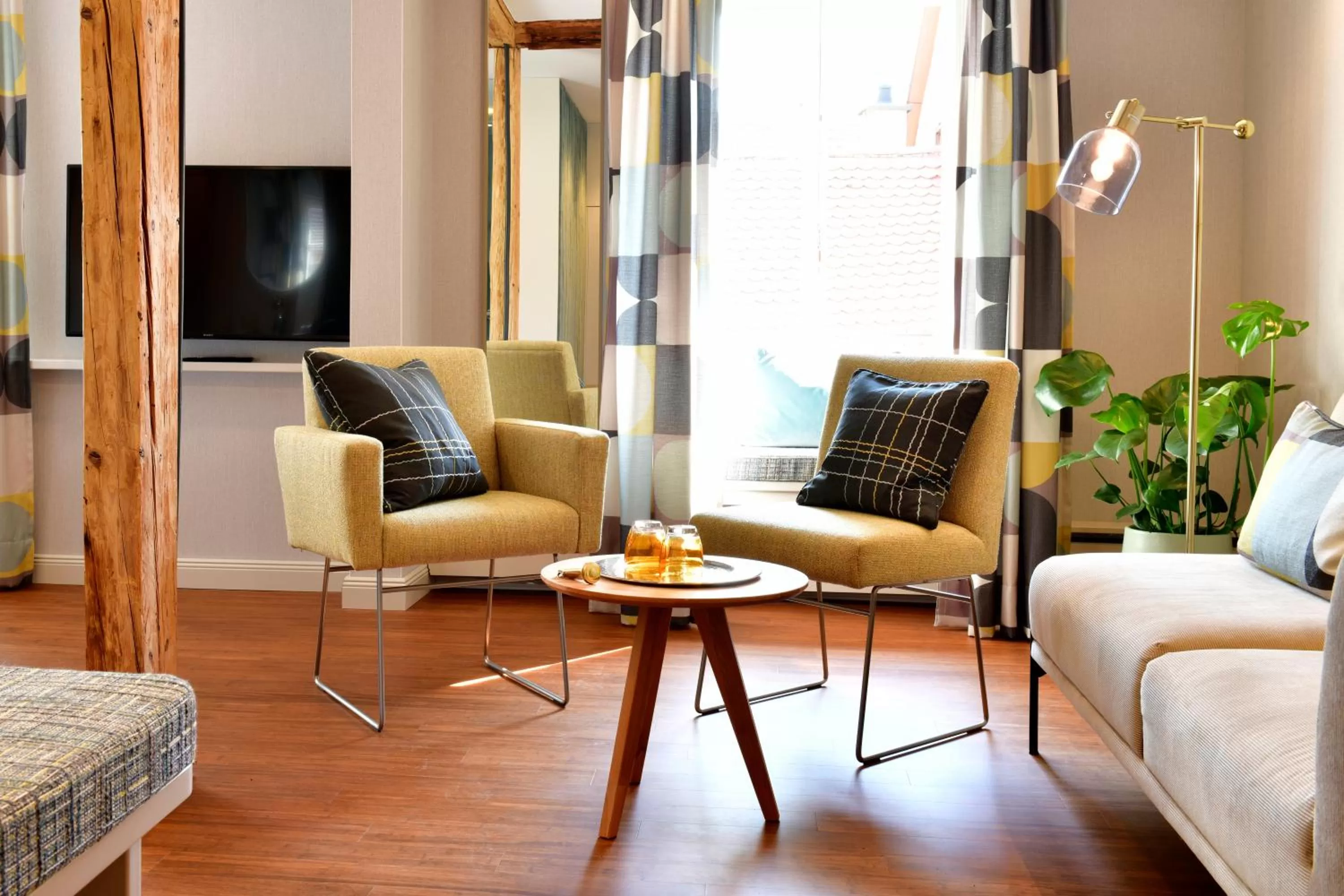 Seating area in Romantik Hotel Markusturm