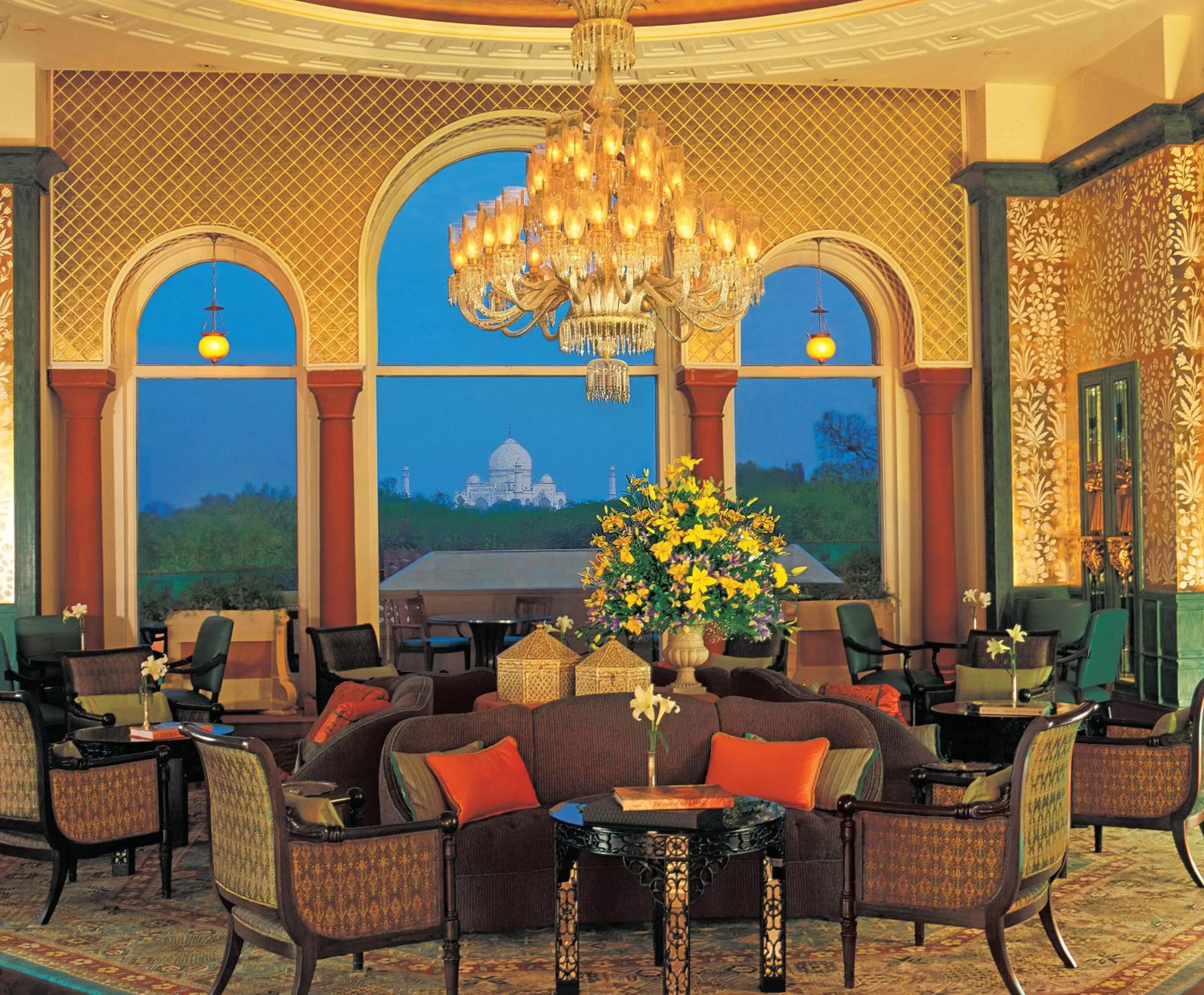 Lobby or reception in The Oberoi Amarvilas Agra