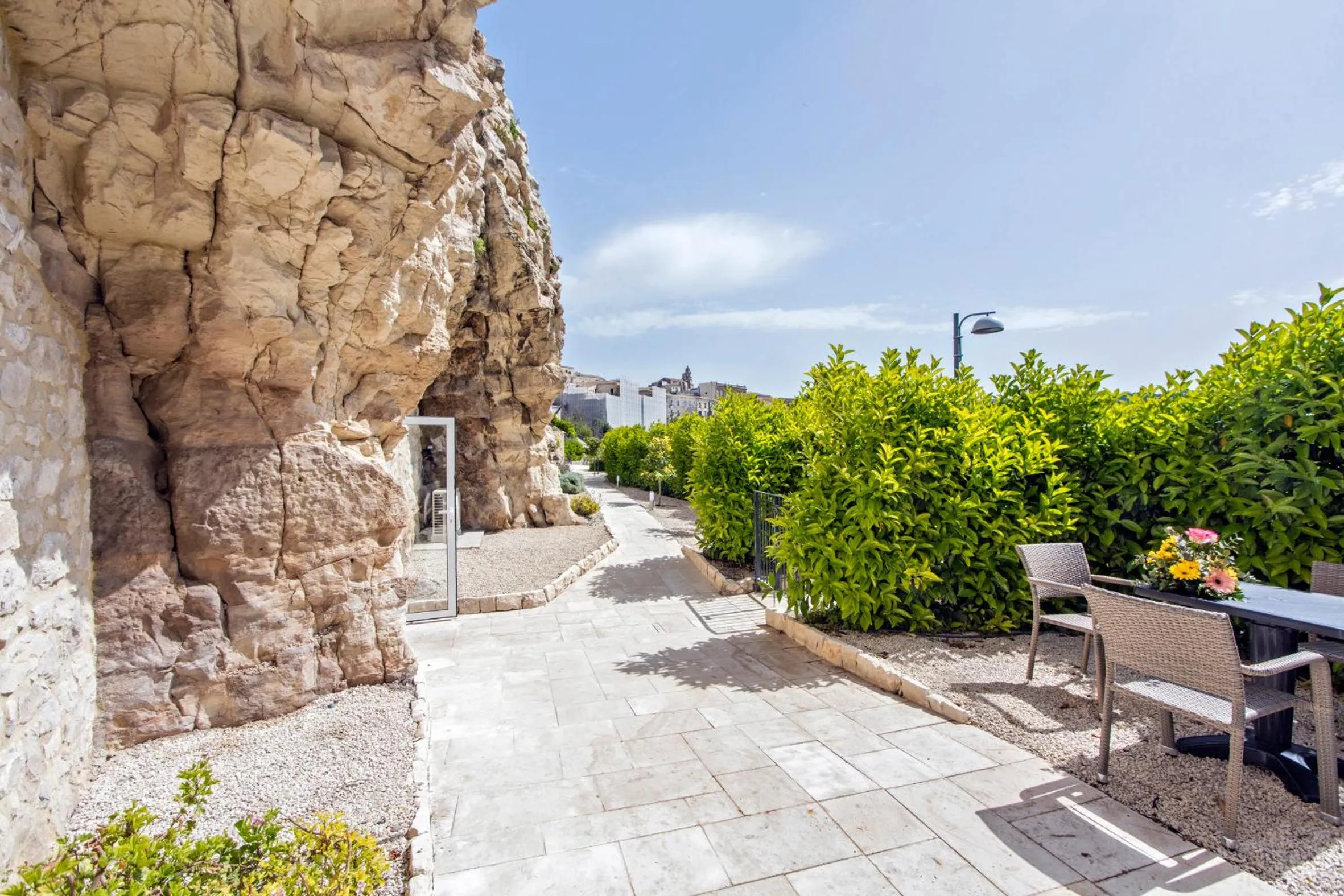 Patio in San Giorgio Palace Hotel Ragusa Ibla