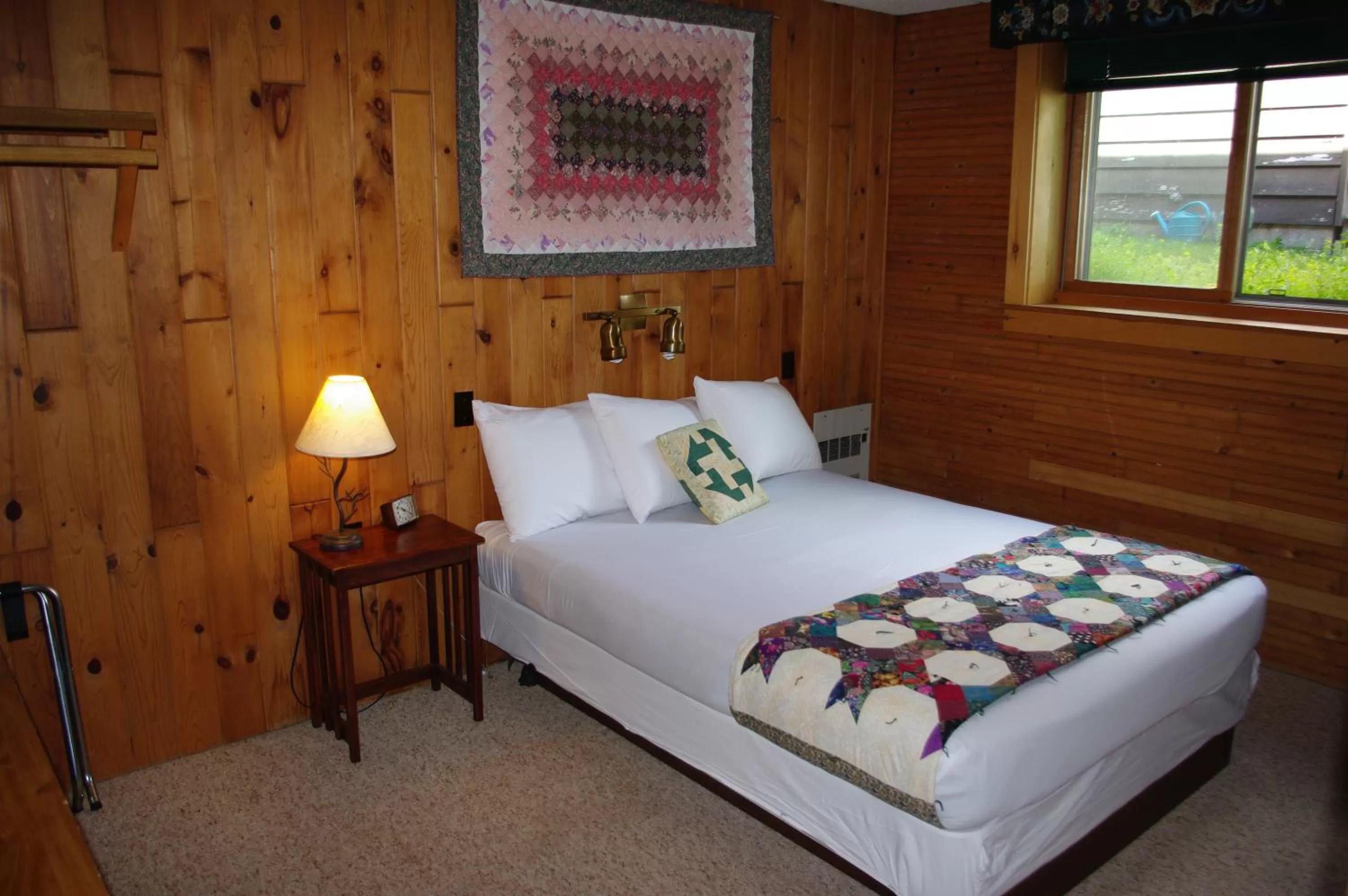 Bed in Solbakken Resort