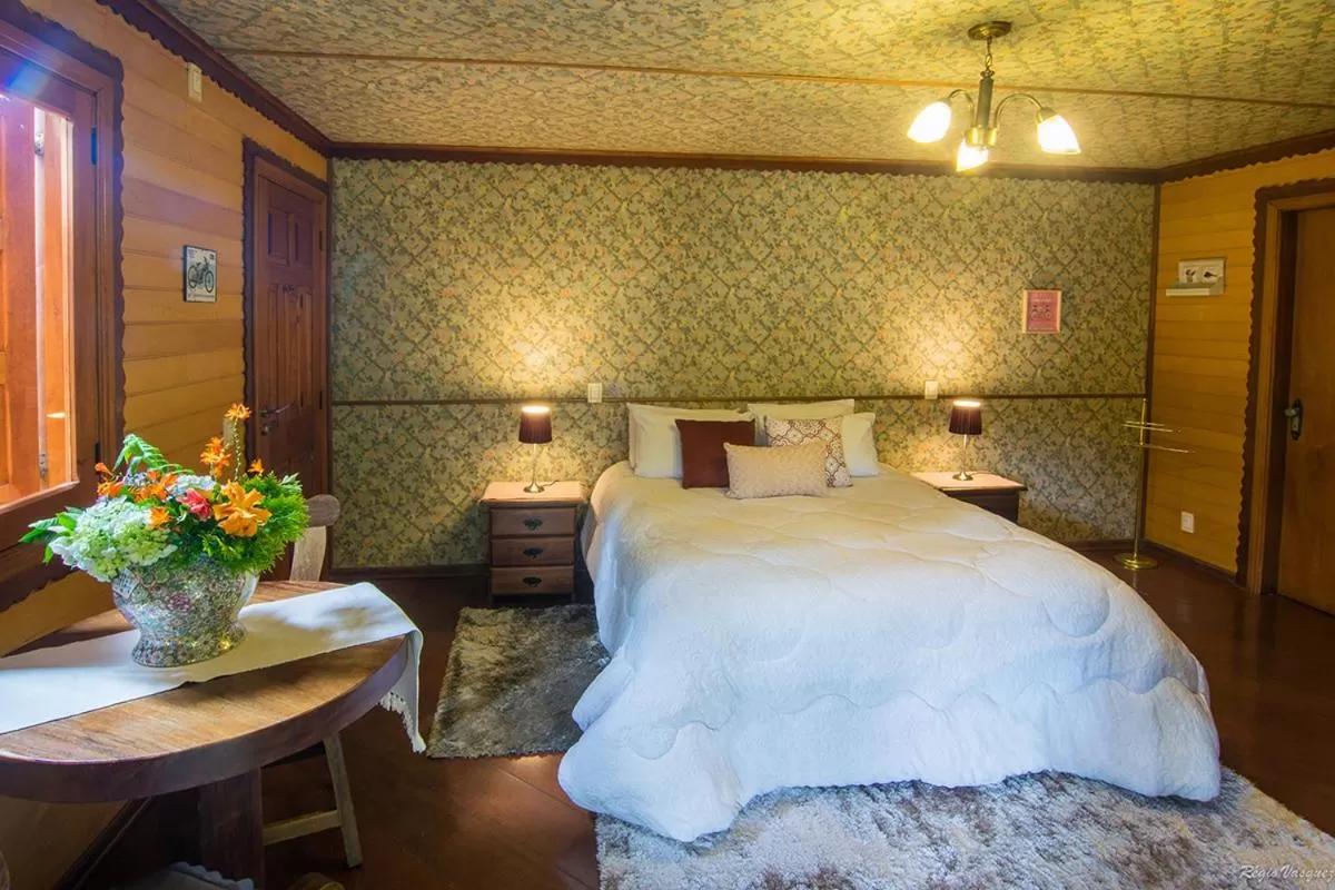 Photo of the whole room, Bed in Pousada Ricanto Amore Mio