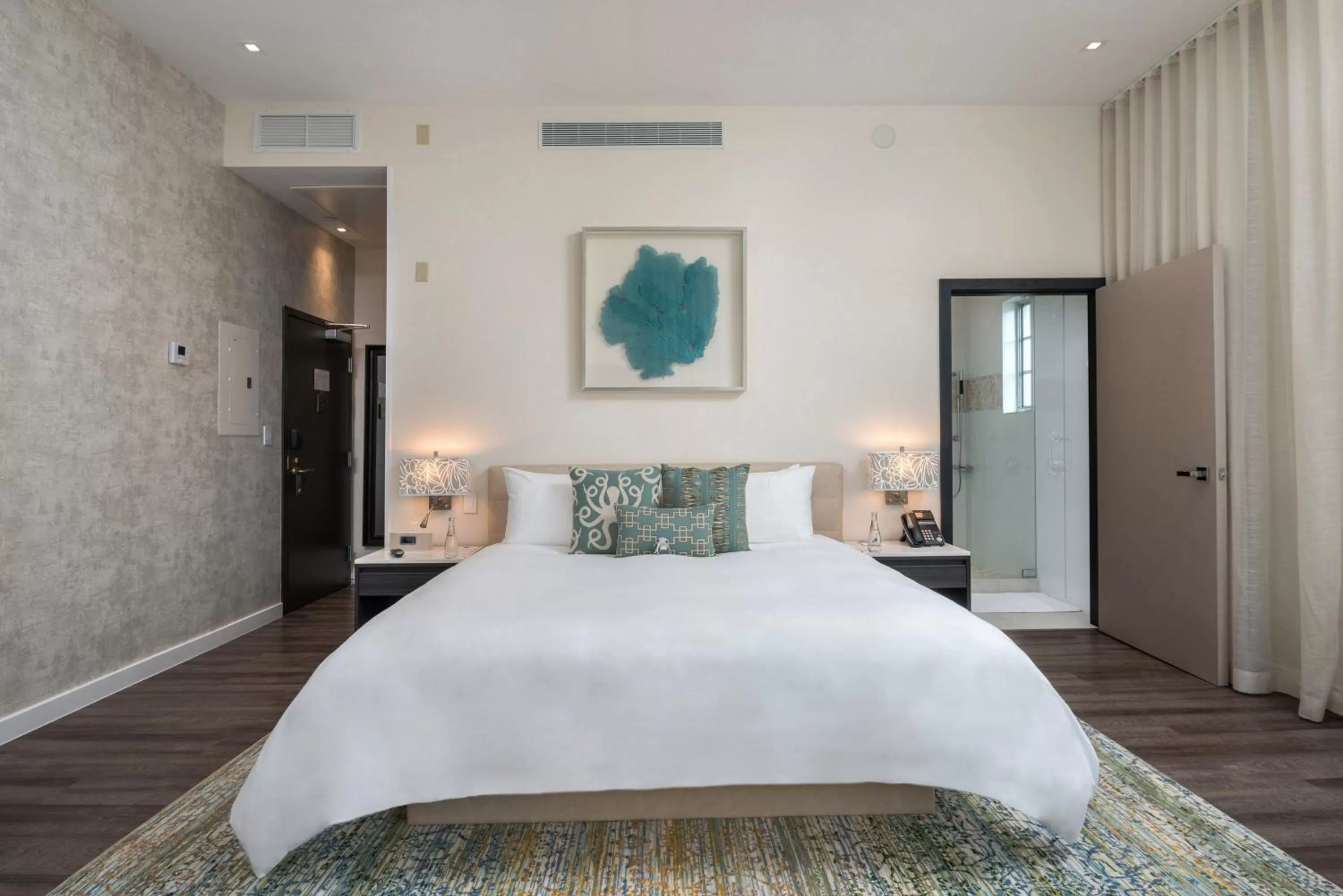 Bed in The Marlin Hotel