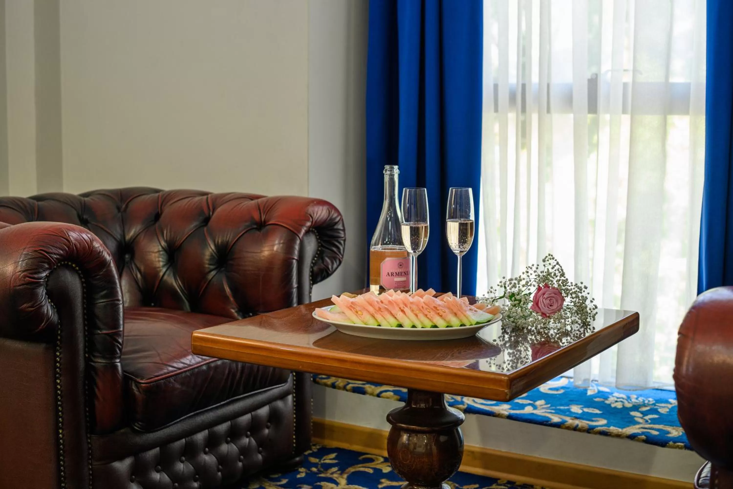 Seating area in Royal Plaza by Stellar Hotels, Yerevan