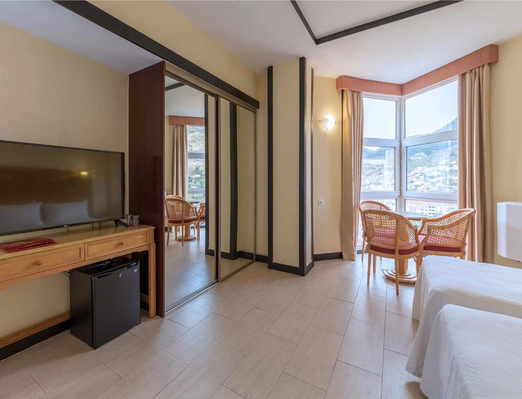 Seating area in Dom Pedro Madeira