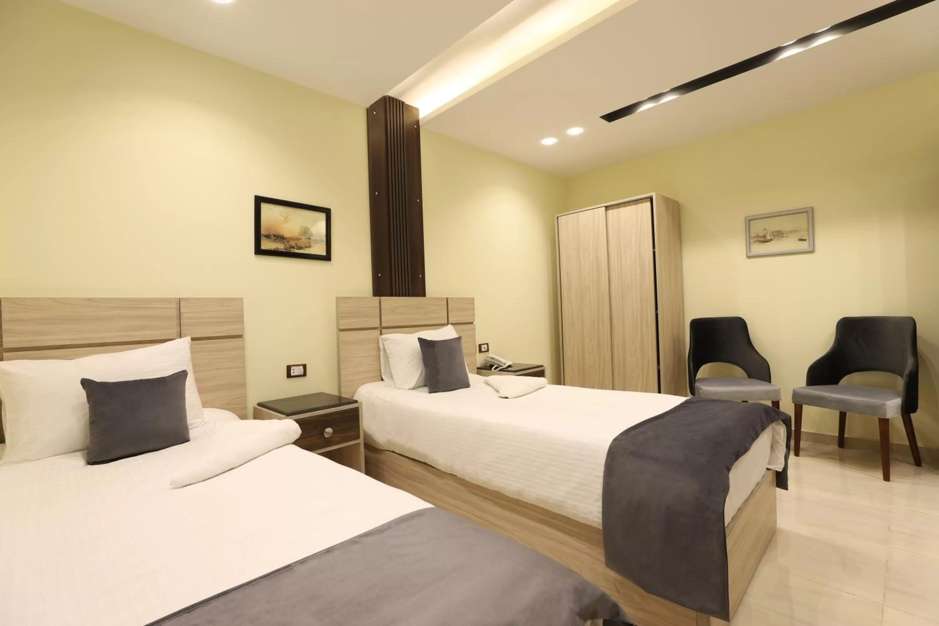 Bed in Brothers Pyramids View