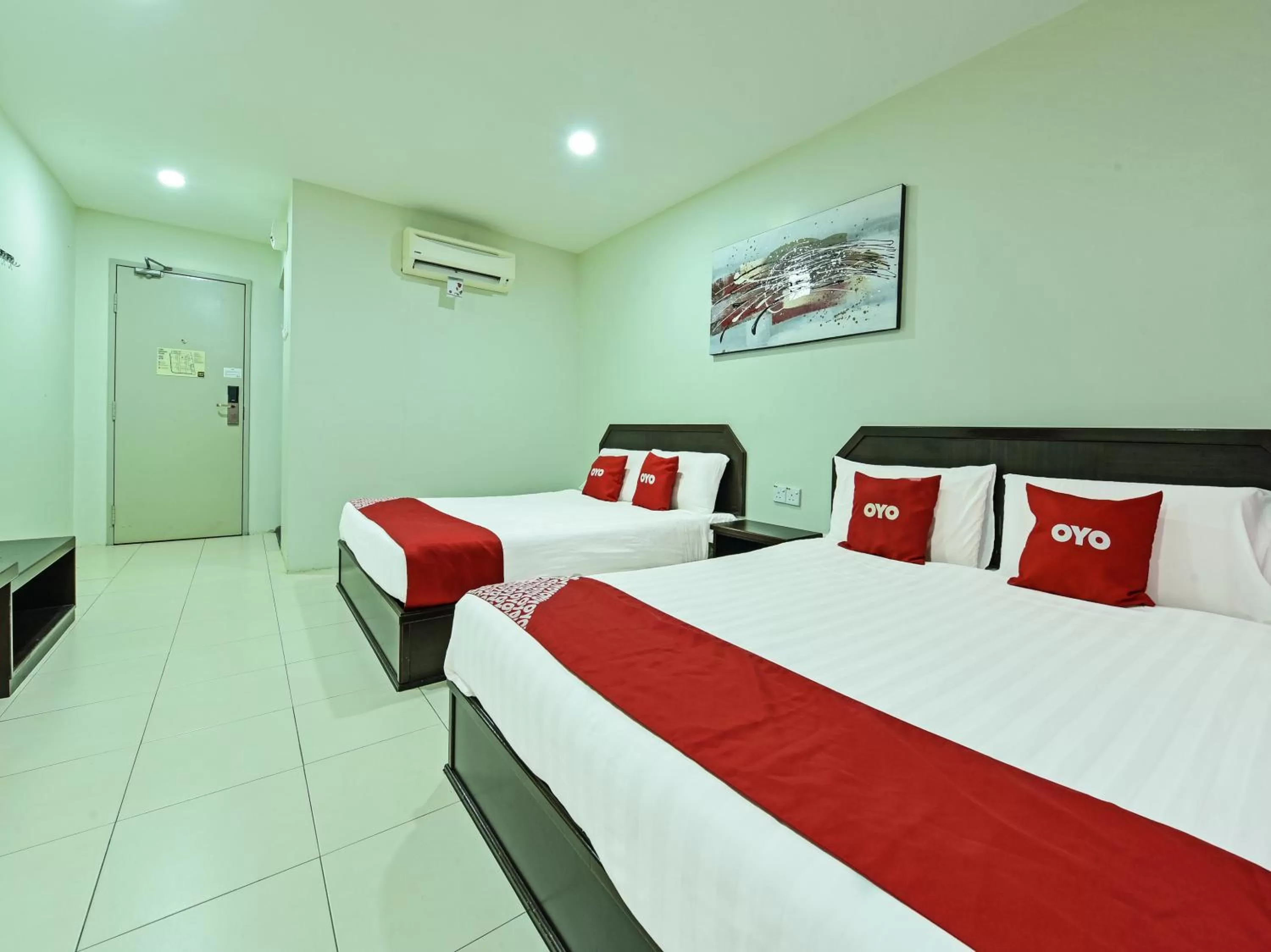 Bed in Super OYO Capital O 90545 Ho Hotel