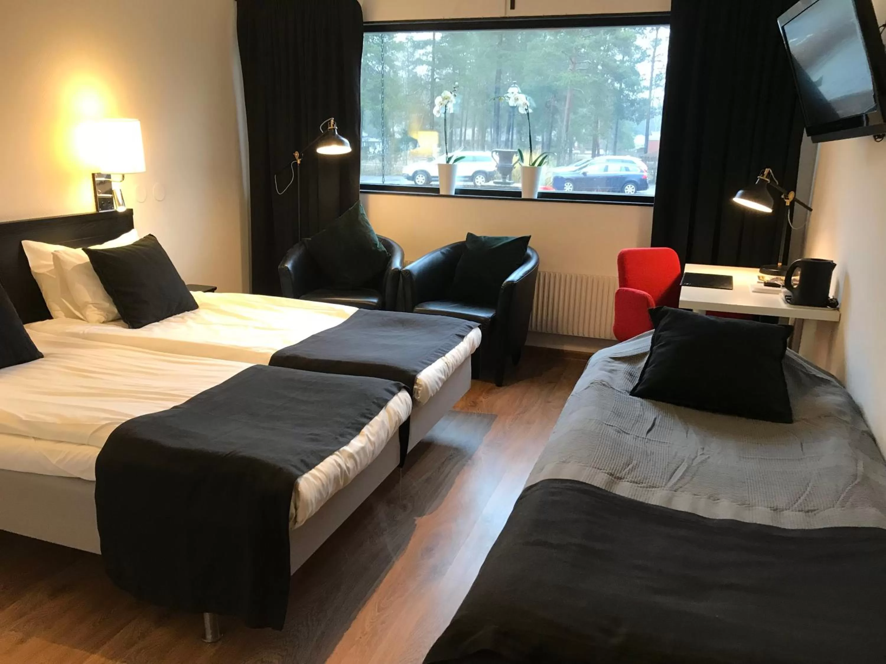 Photo of the whole room, Bed in Hotel Småland