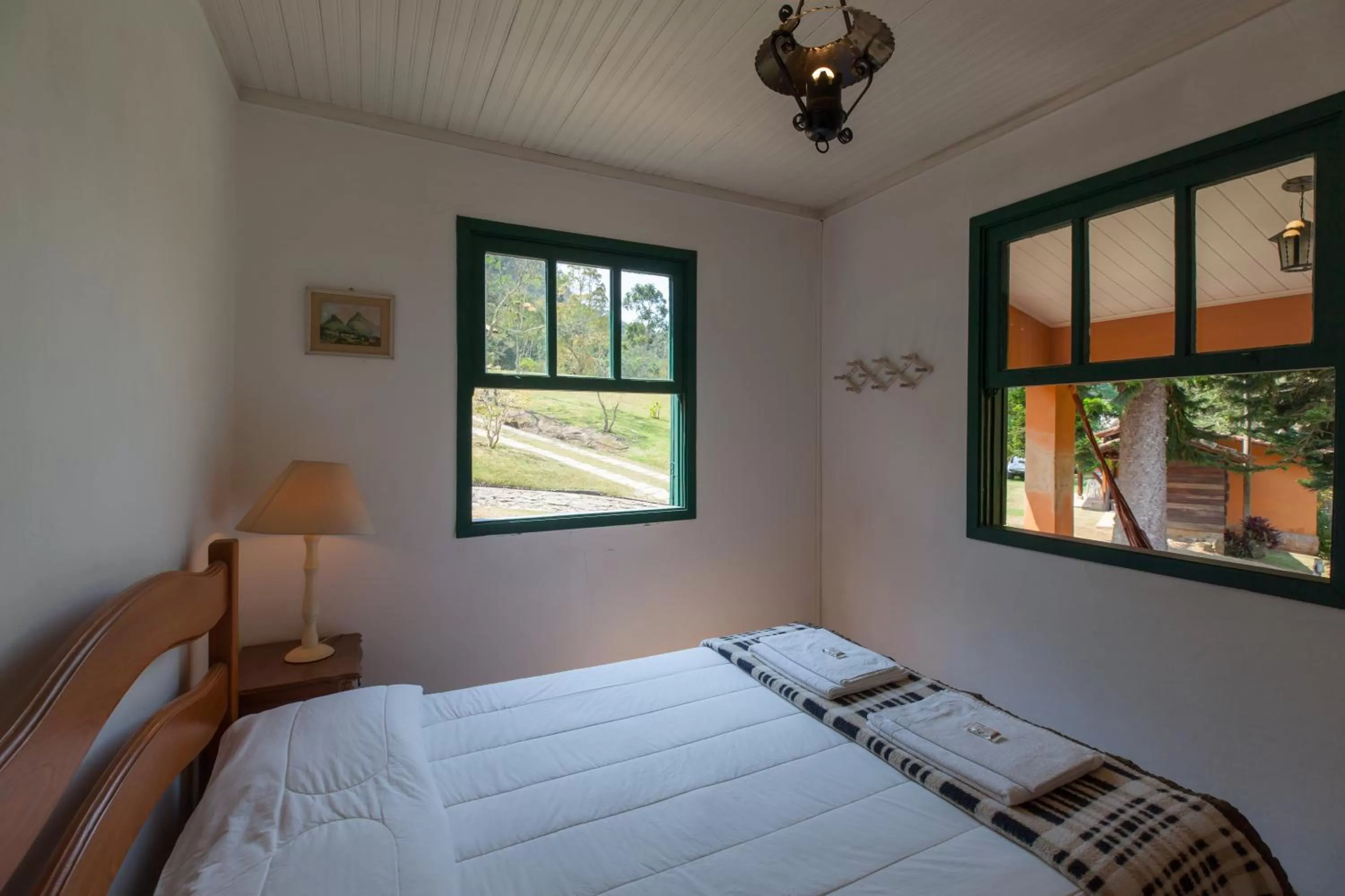 Bed in Pousada Mariza