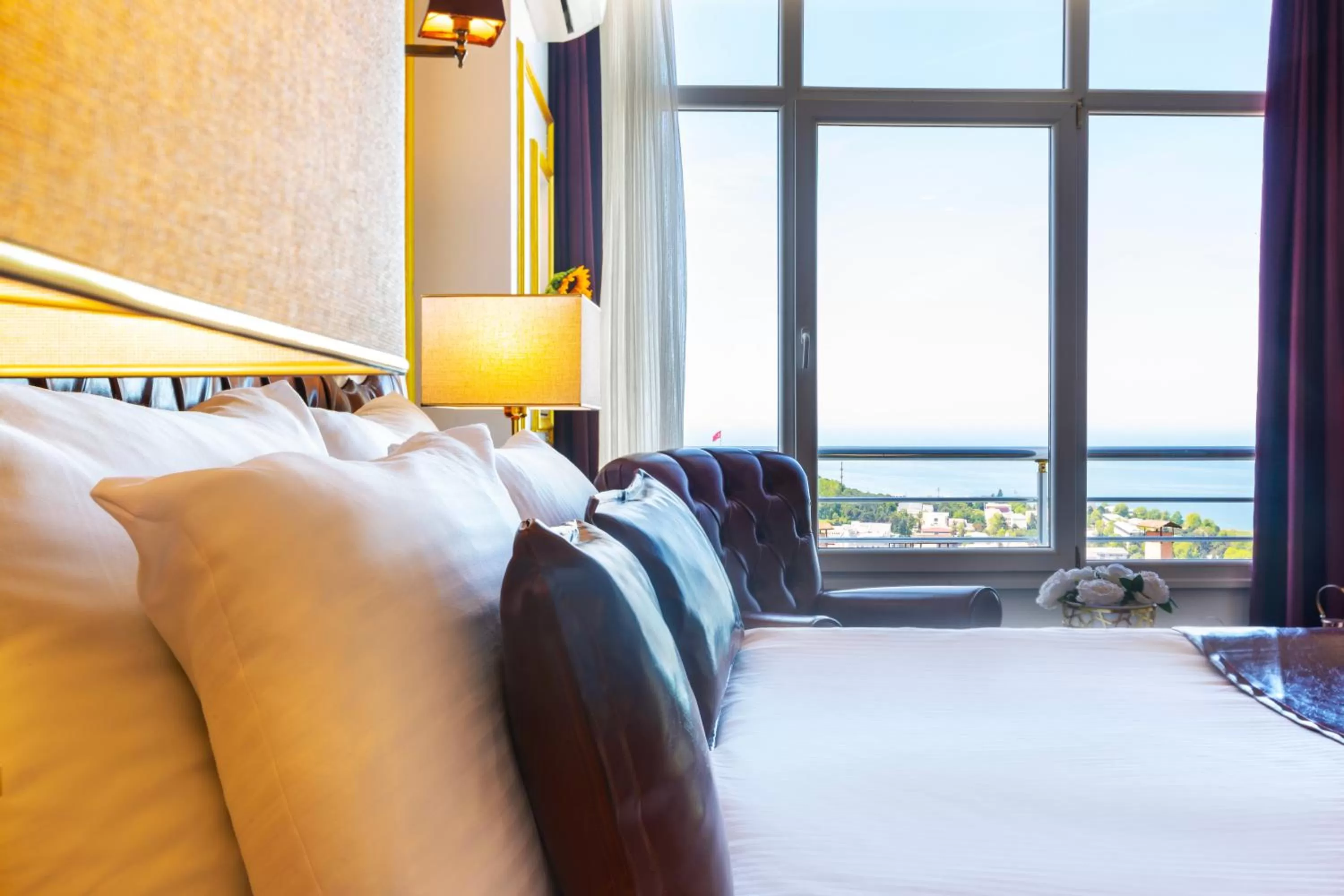 Bed in Andalouse Otel