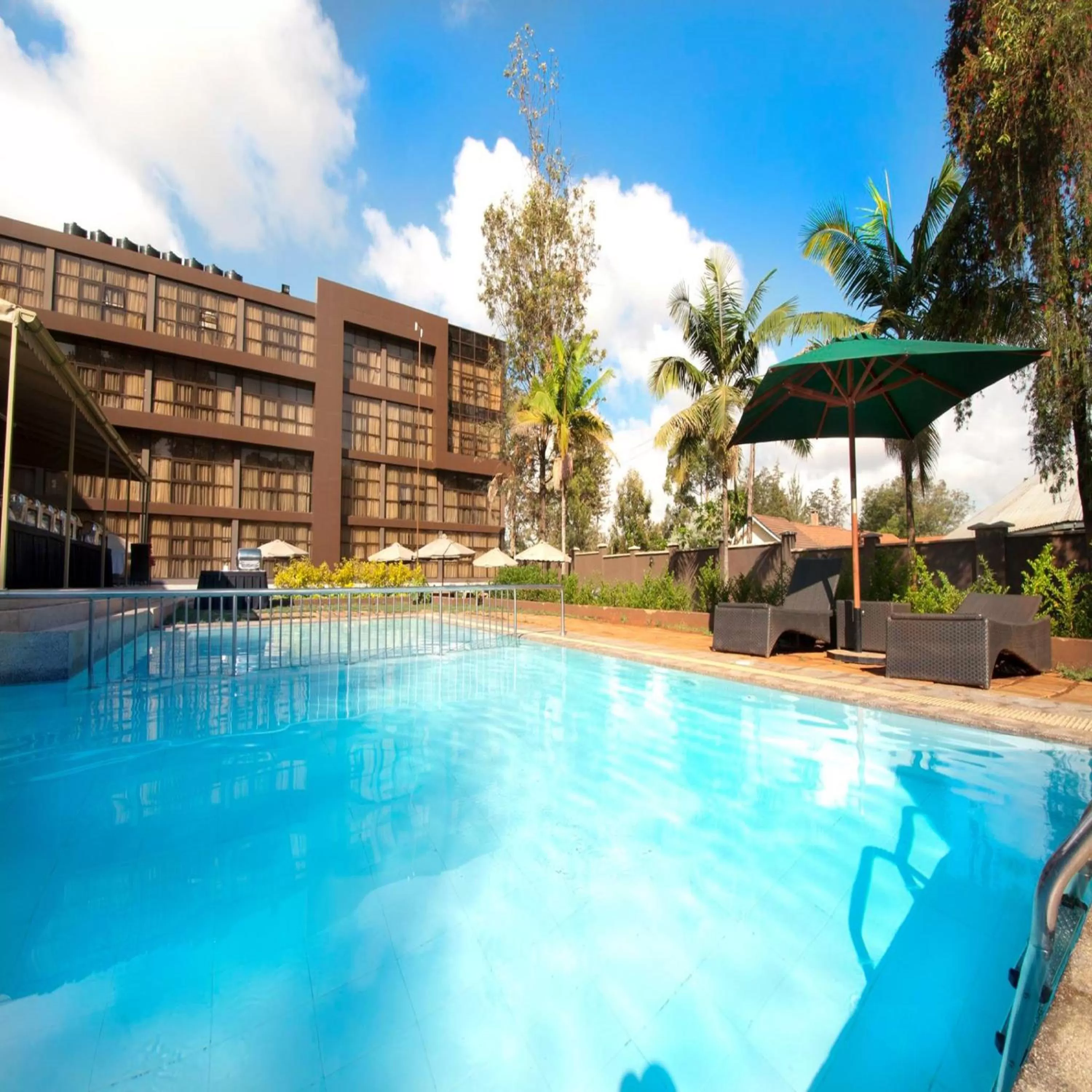 Swimming pool in Boma Inn Eldoret
