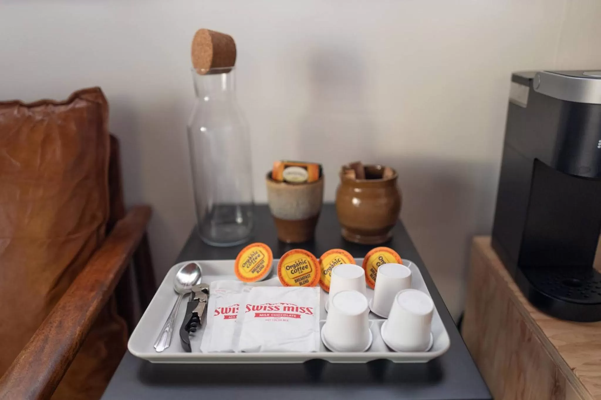 Coffee/tea facilities in The Lorca Adirondacks Motel