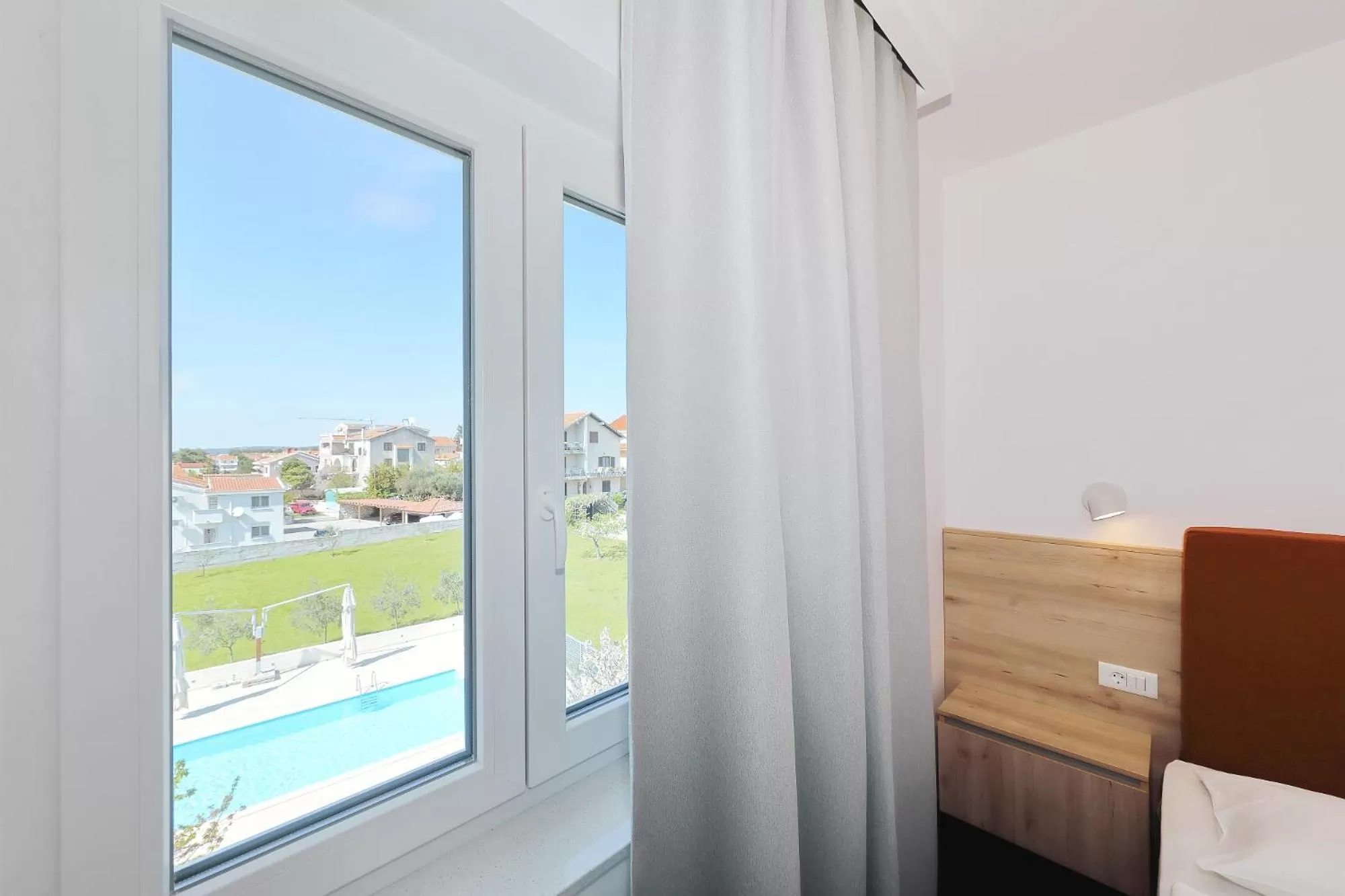 Pool view in Hotel Mediteran