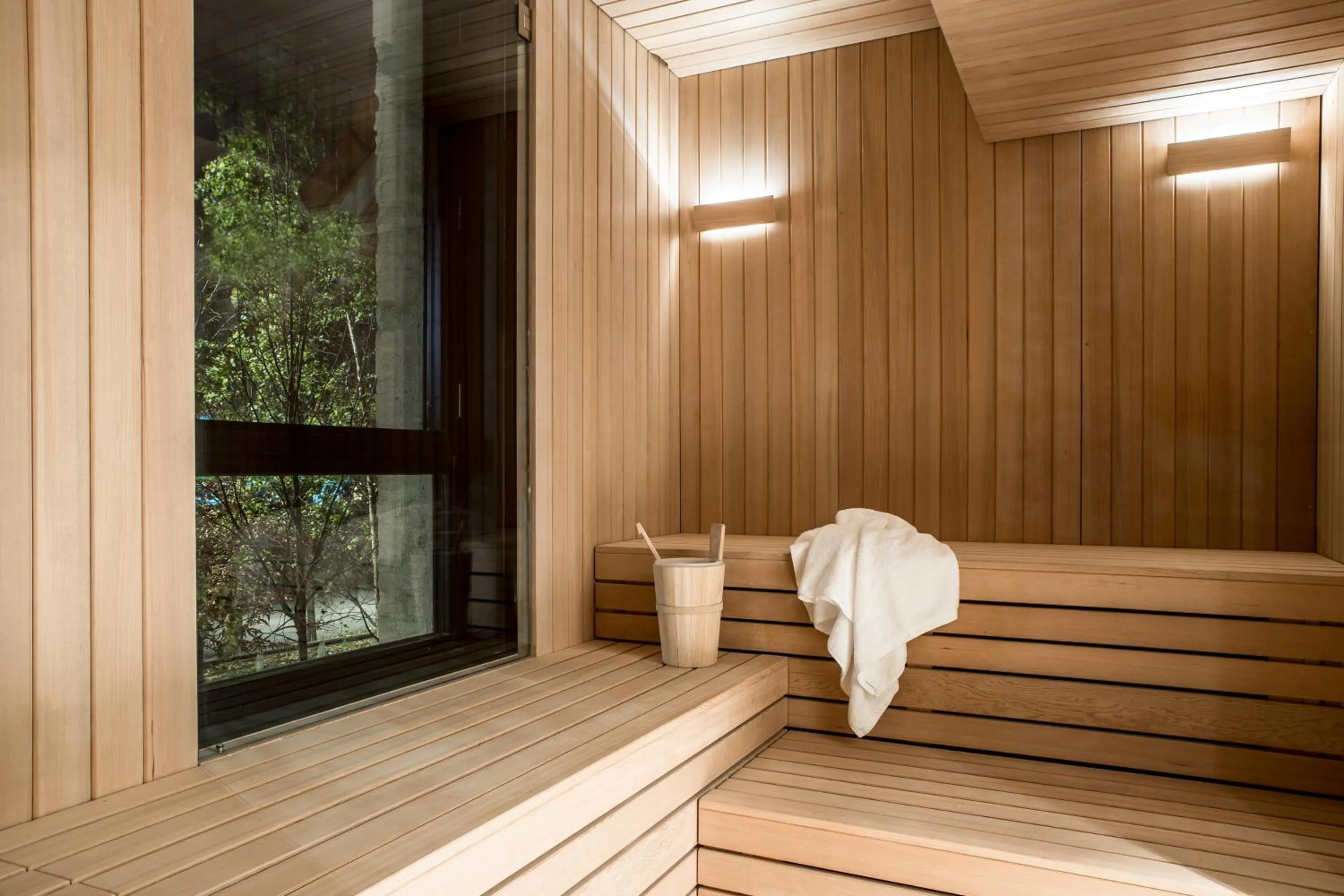 Sauna in Hôtel Louvre-Lens - Esprit de France