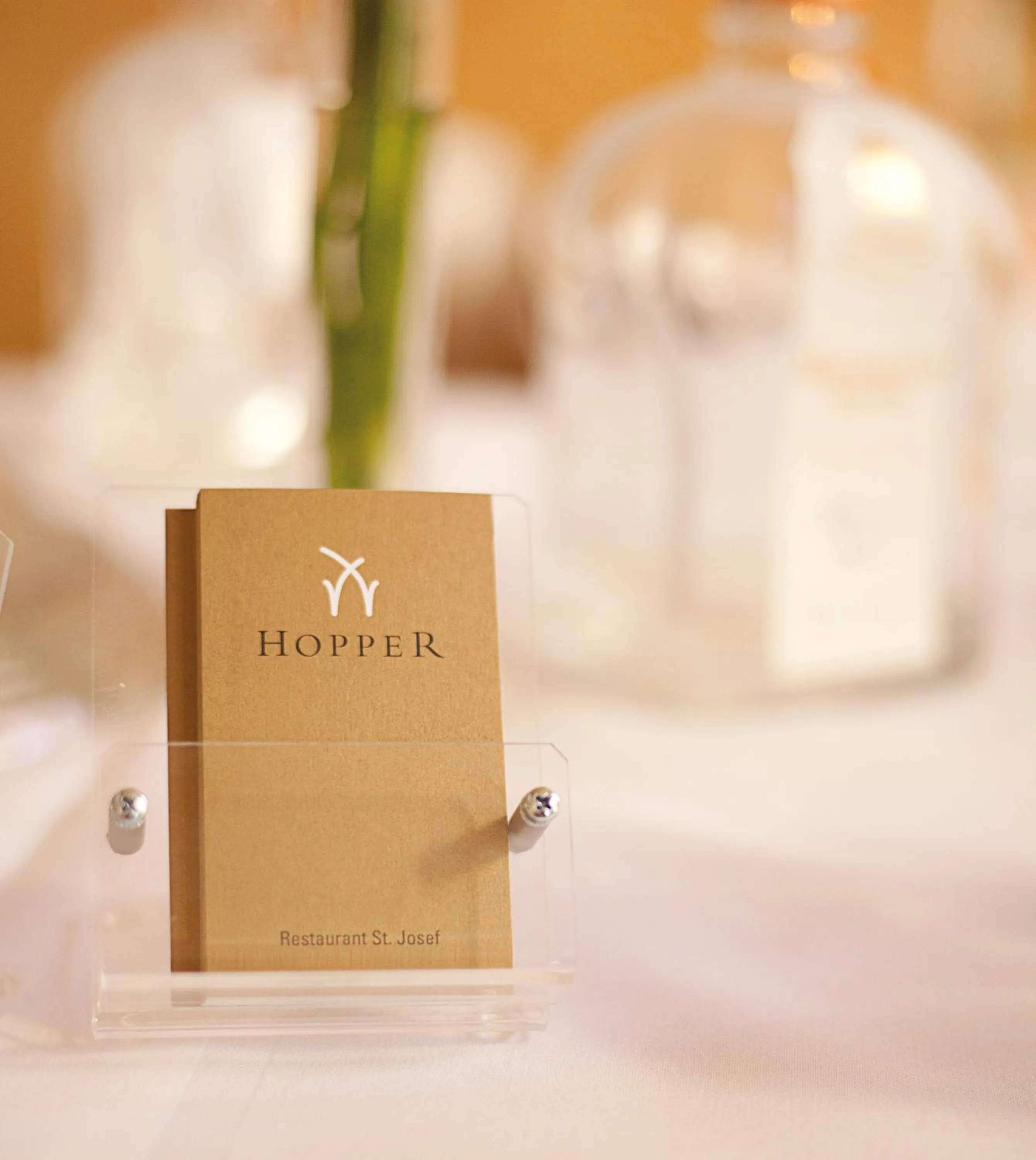 Logo/Certificate/Sign, Bed in HOPPER Hotel St. Josef