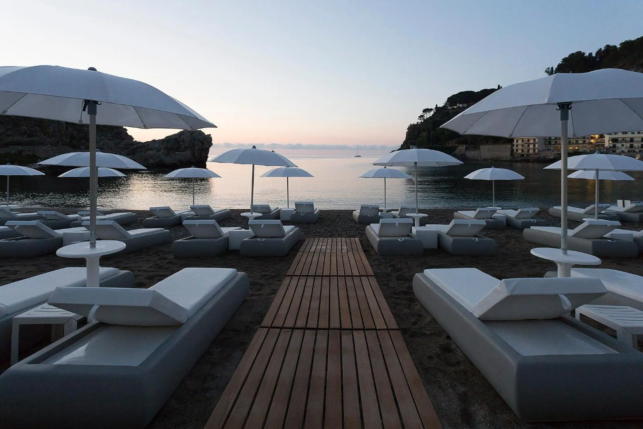 Beach in Mazzarò Sea Palace - The Leading Hotels of the World