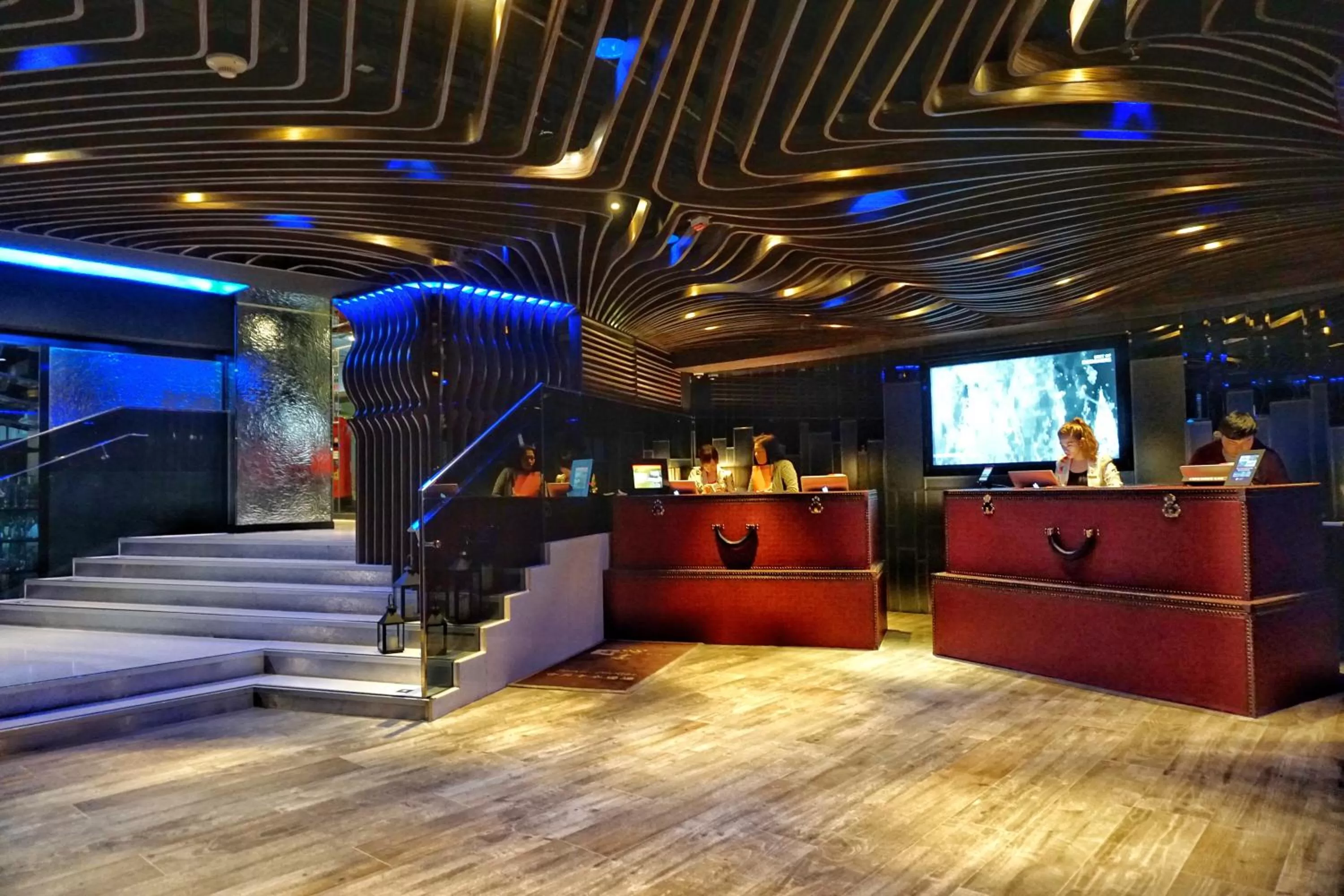 Lobby or reception in Kew Green Hotel Wanchai Hong Kong