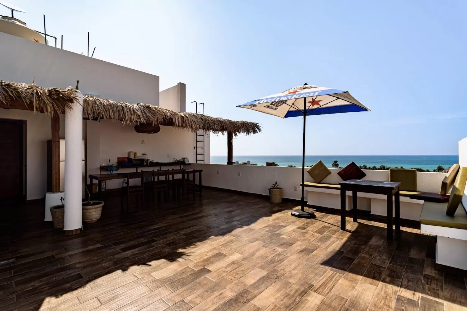 Patio in Punta Kai Hotel Hostal