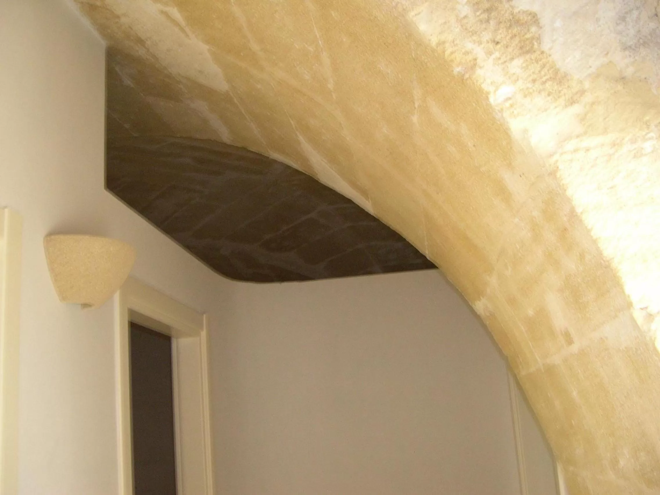 Decorative detail, Bed in B&B La Garolla