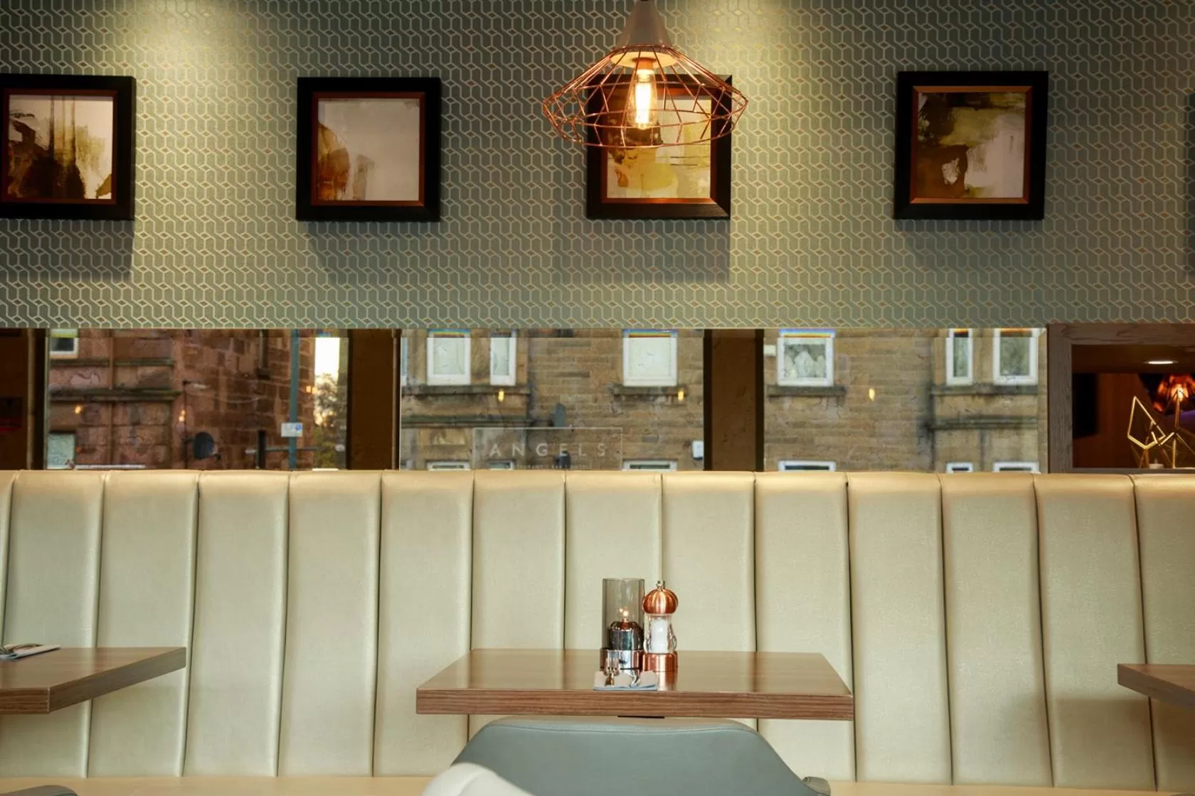 Patio in Angels Hotel