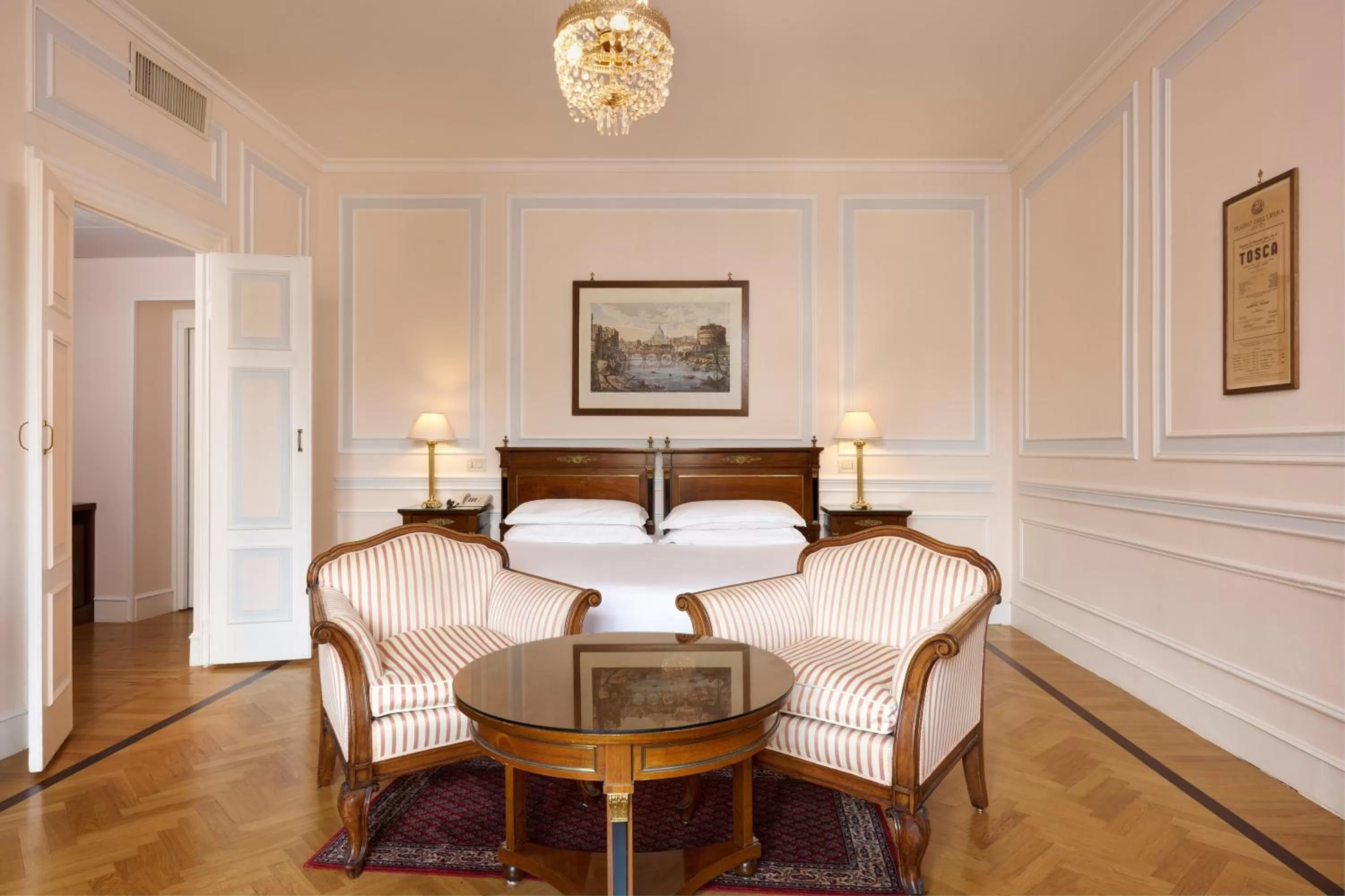 Bedroom in Hotel Quirinale