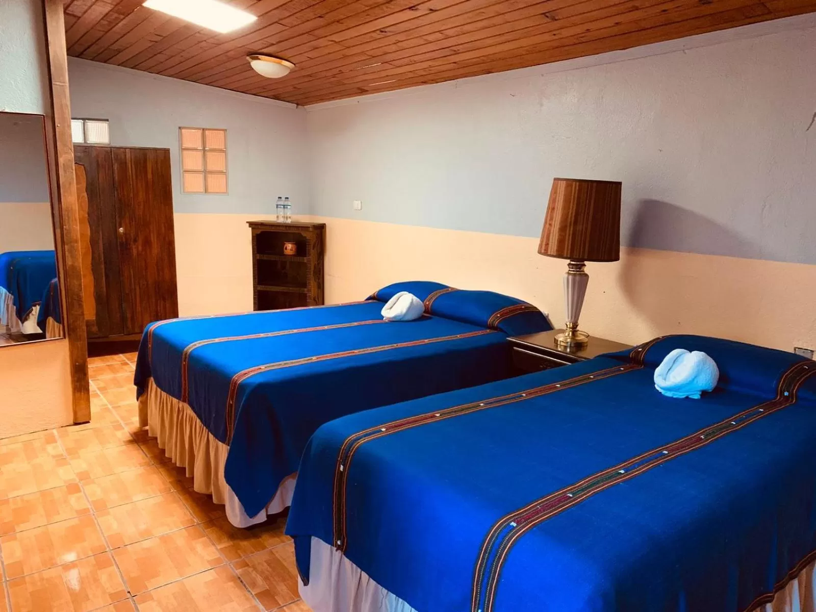 Bed in Hotel Utz Jay