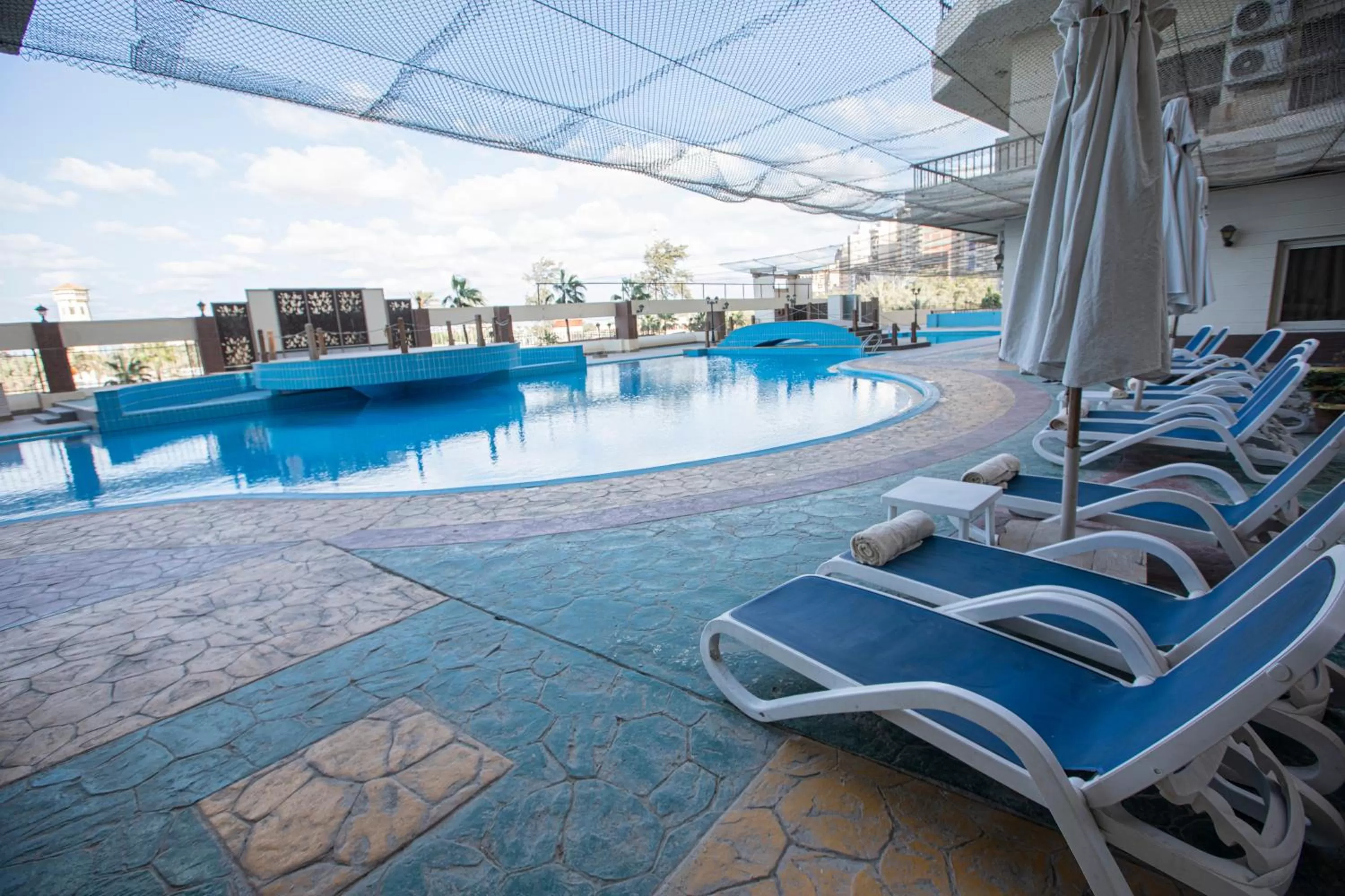 Swimming pool in AIFU Hotel El Montazah Alexandria