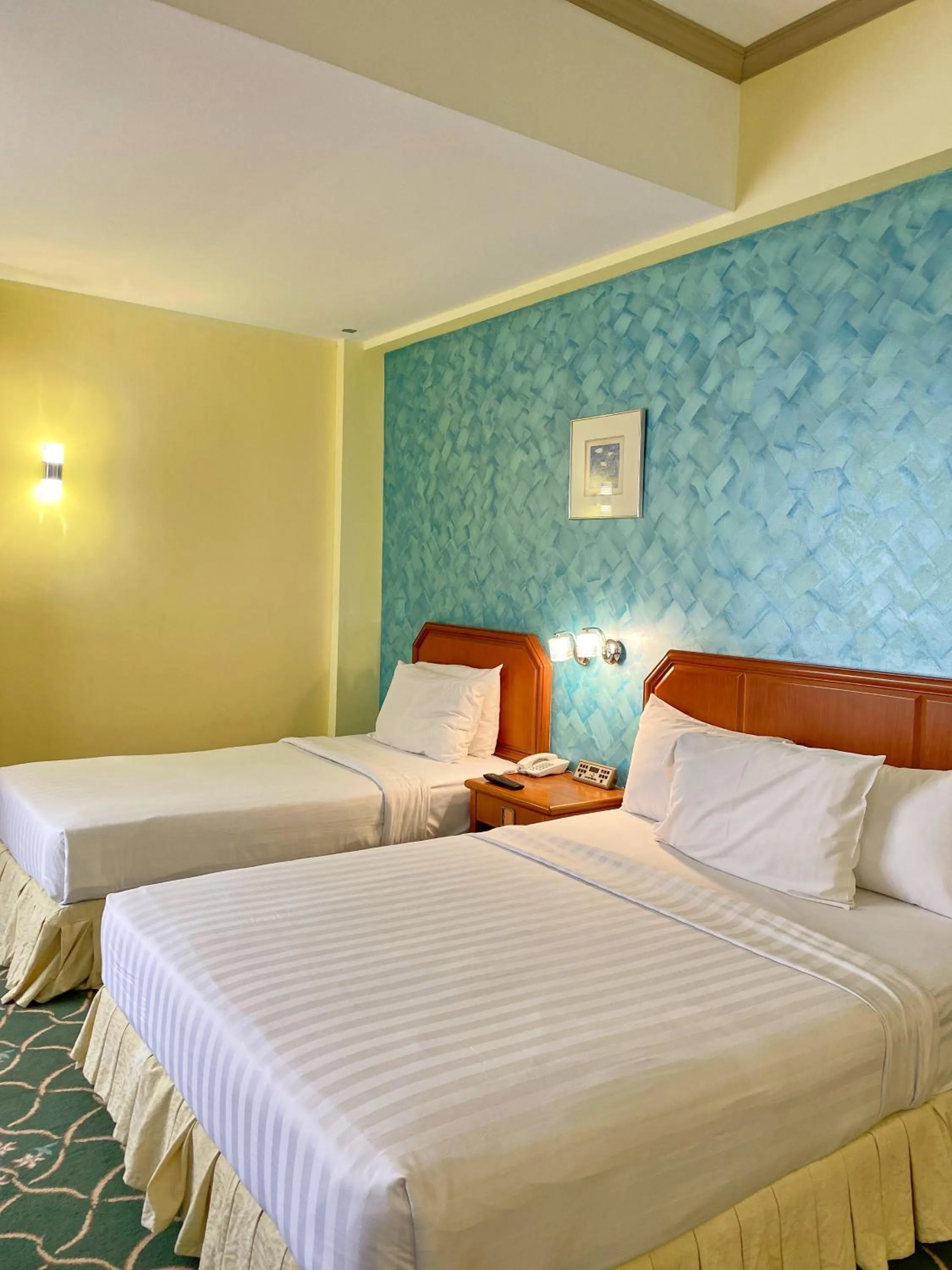 Bed in Hotel Sandakan