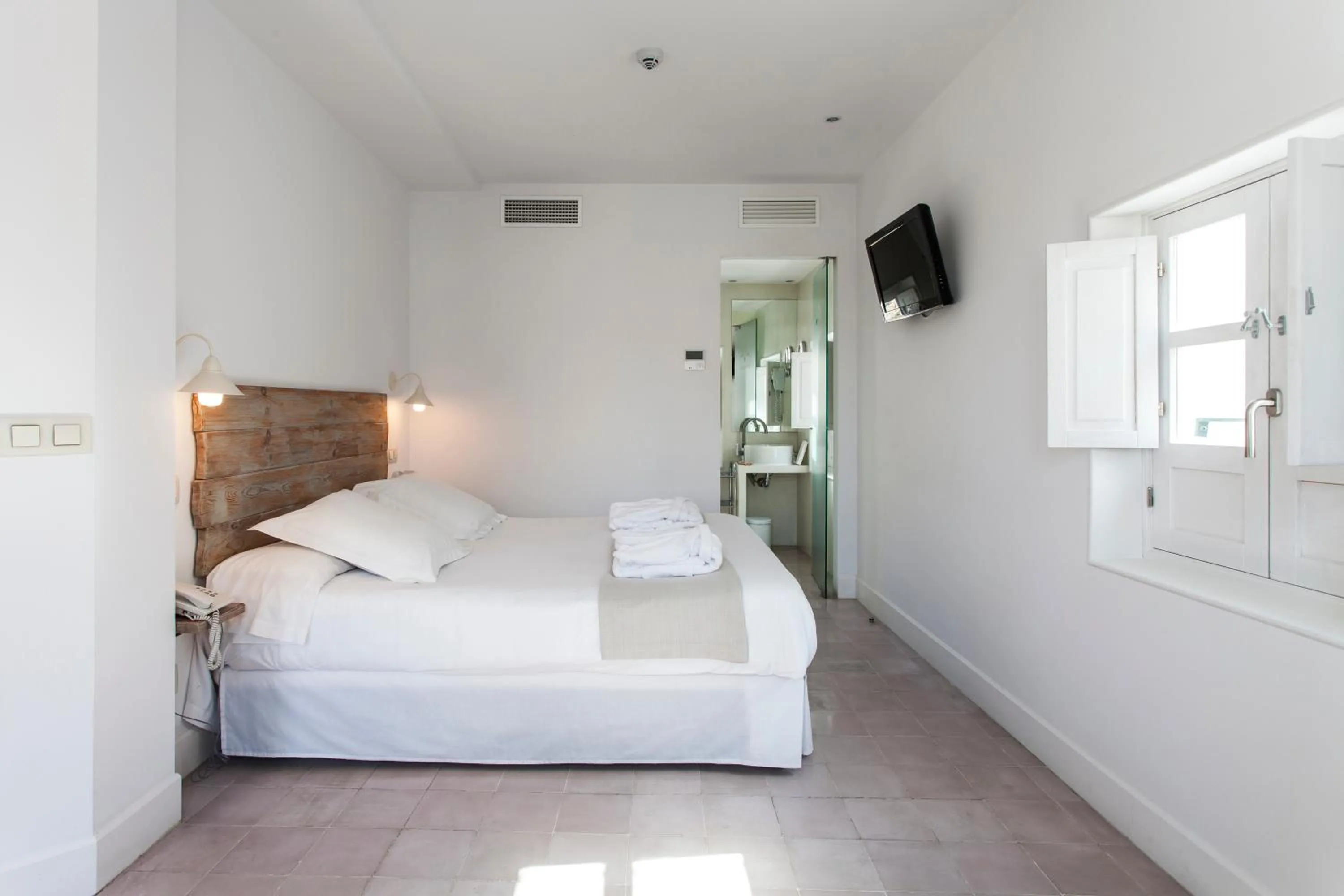 Bed in Hotel Boutique Elvira Plaza