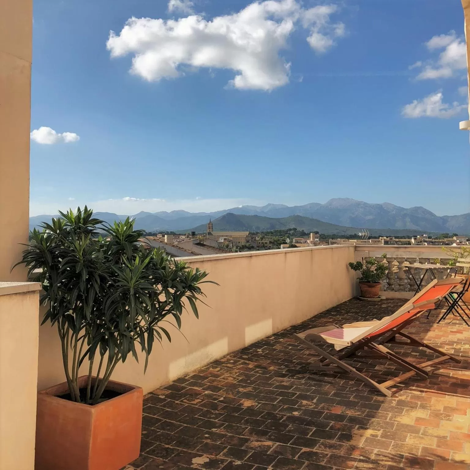 Balcony/Terrace in Vista de la Vila - Turismo de interior.