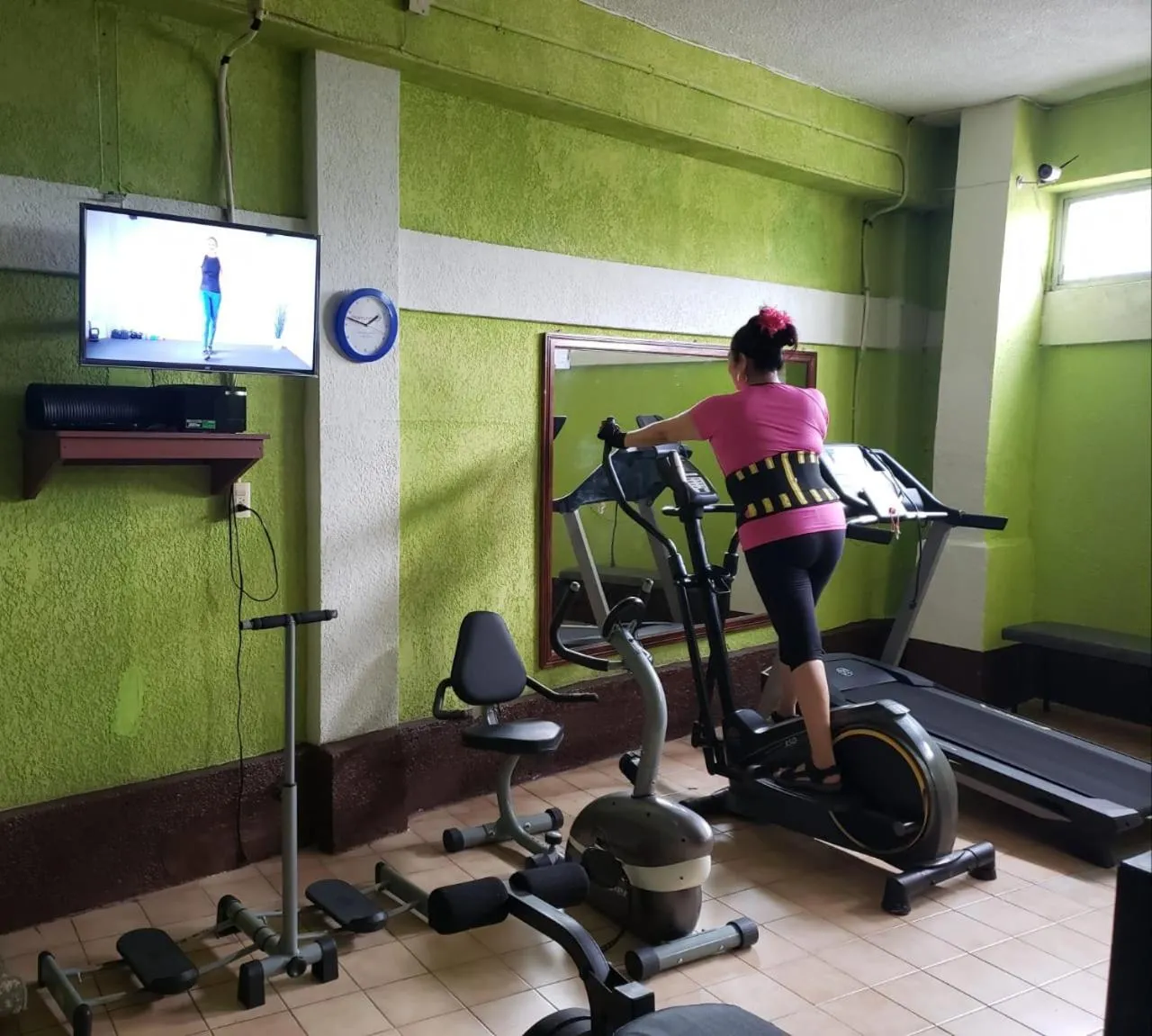 Fitness centre/facilities in Hotel Riviera