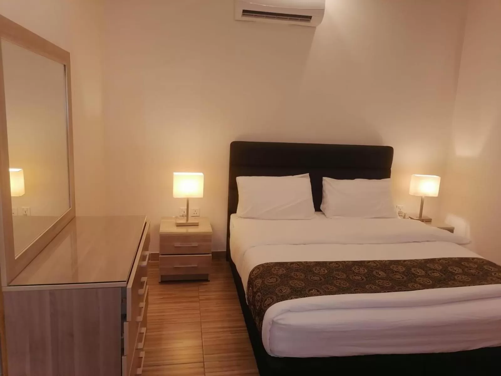 Bedroom, Bed in Al-Ahlam Hotel Apartments