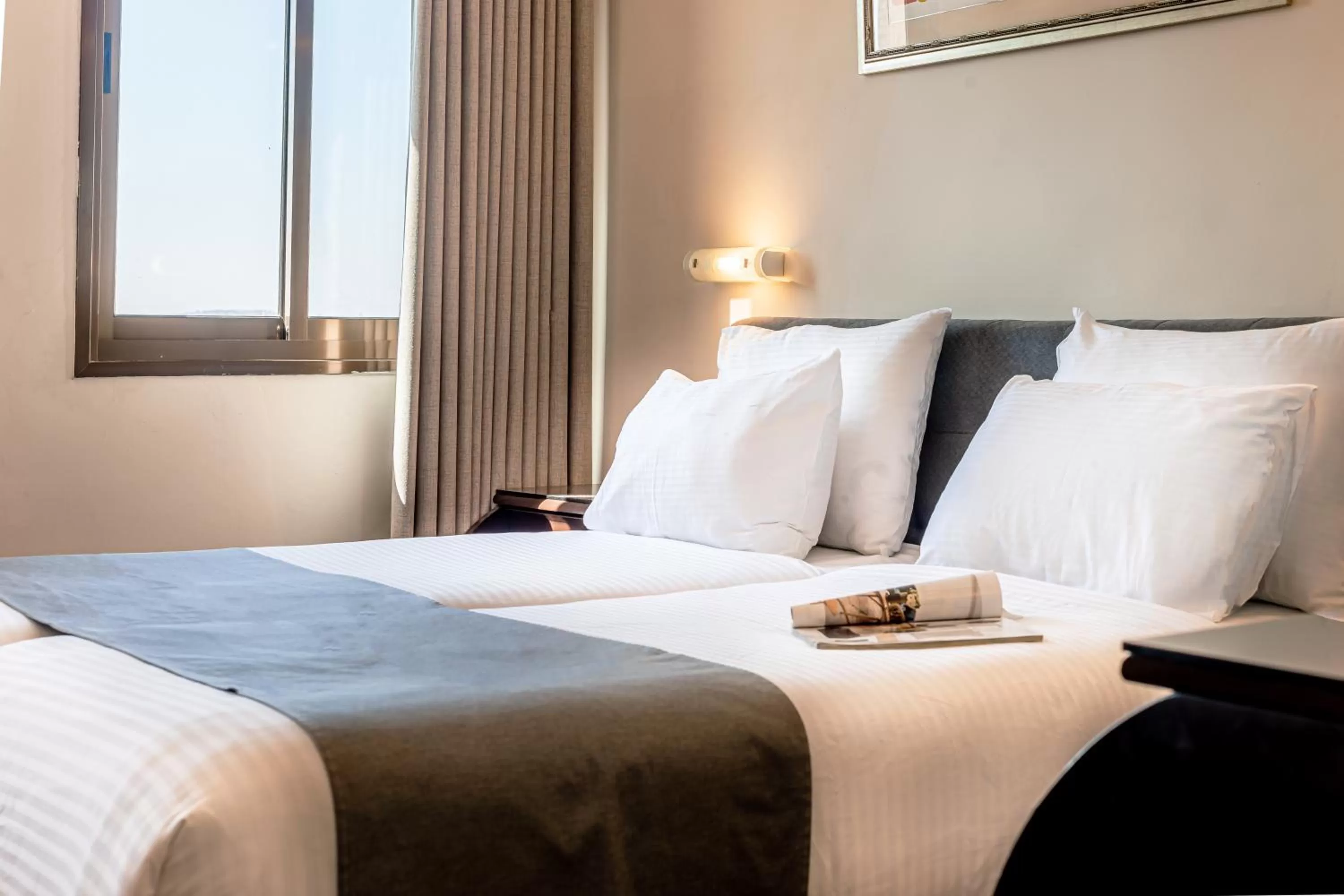 View (from property/room), Bed in Jerusalem Gate Hotel