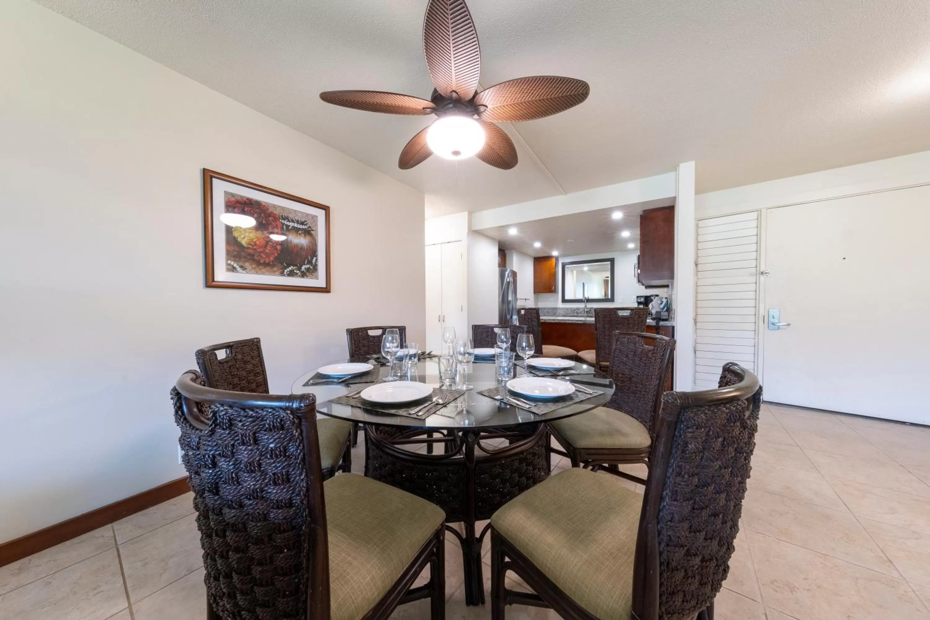 Dining area in Hanalei Bay Resort