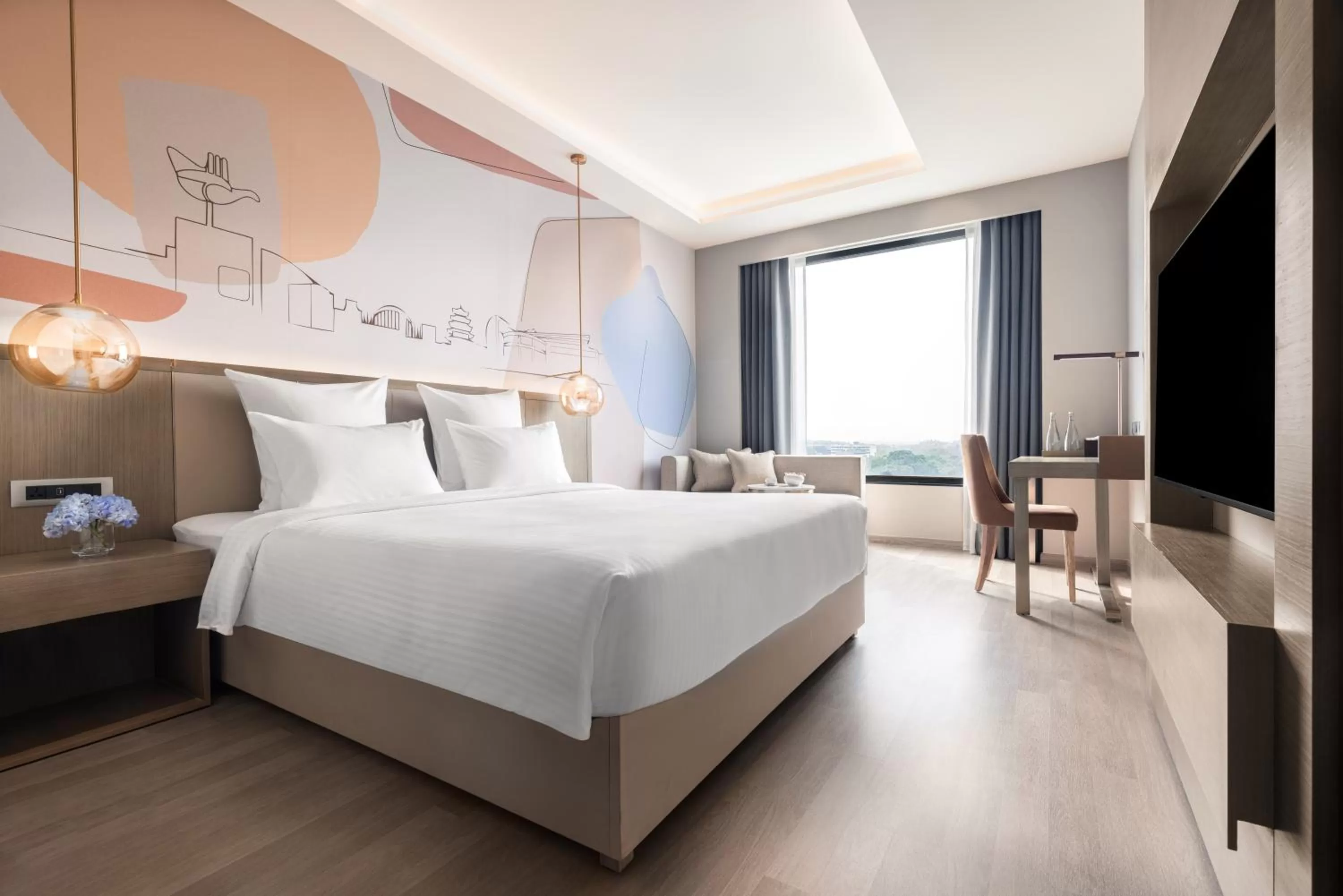 Photo of the whole room, Bed in Novotel Chandigarh Tribune Chowk