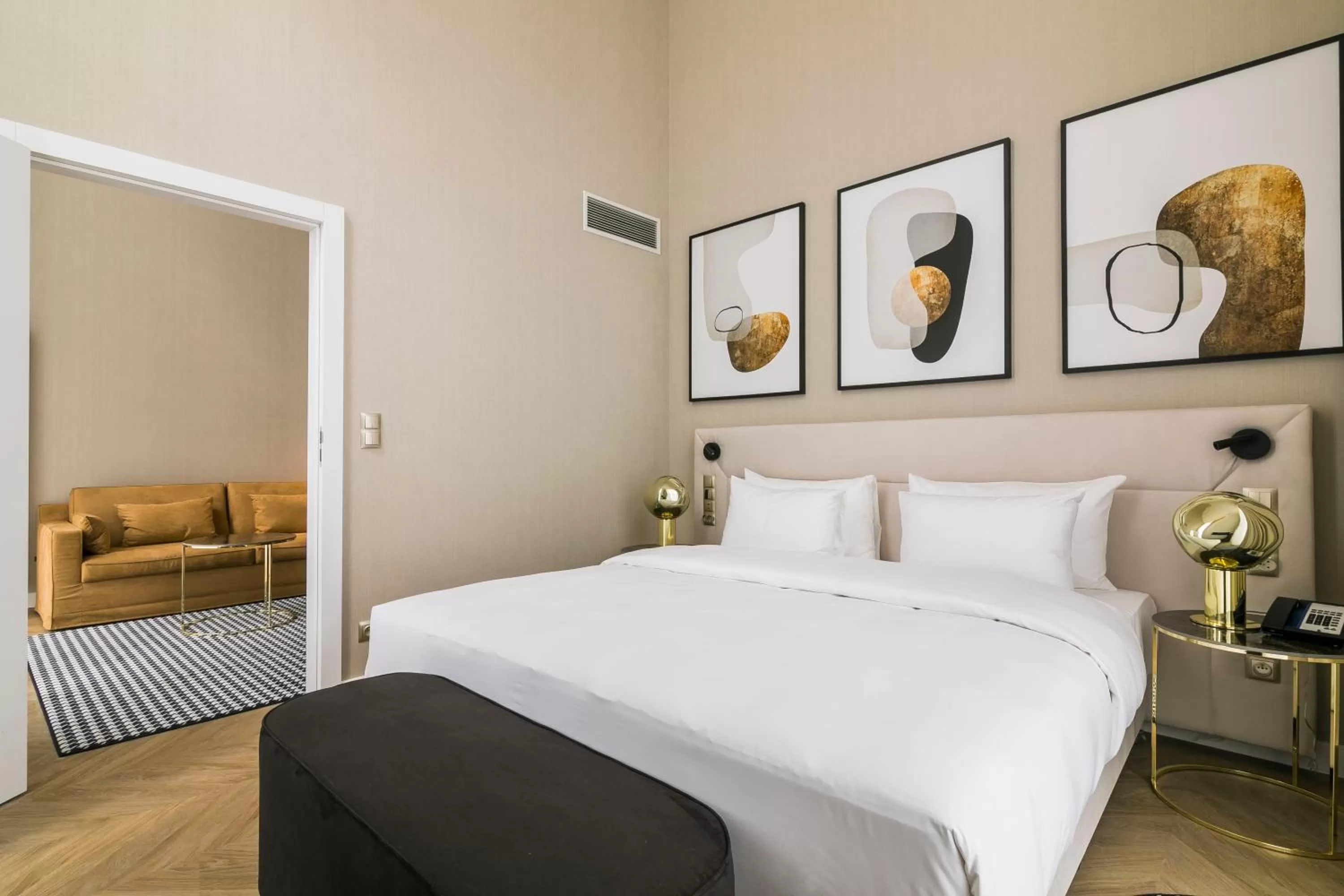 Photo of the whole room, Bed in Radisson Blu Hotel Sopot