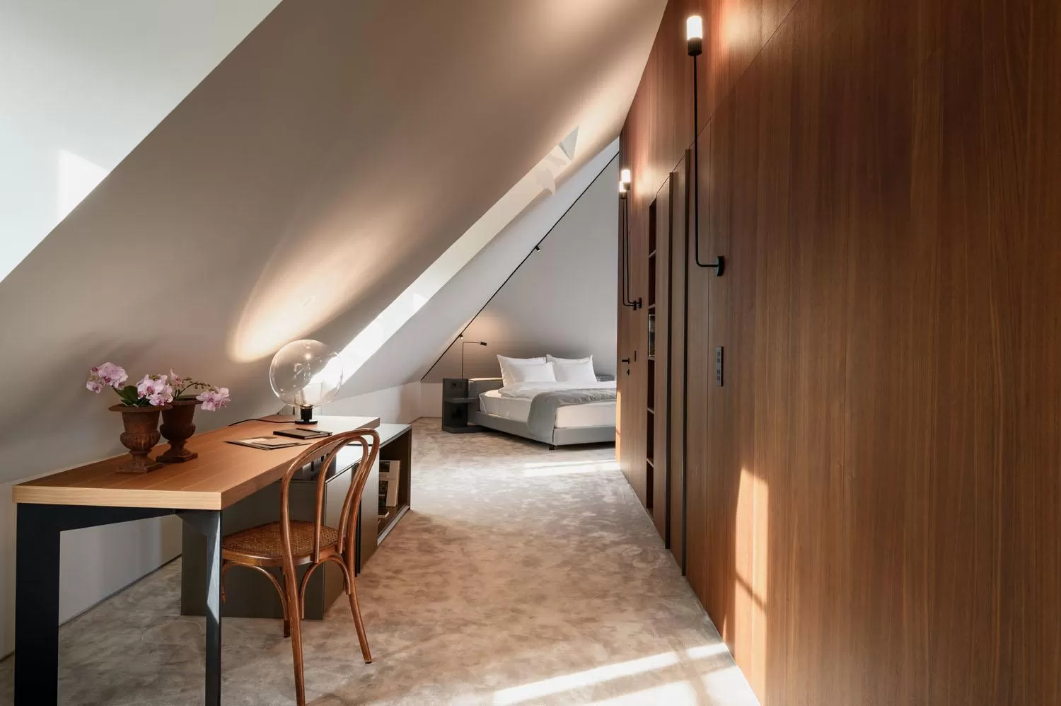 Bed in Zlata Ladjica Boutique Hotel