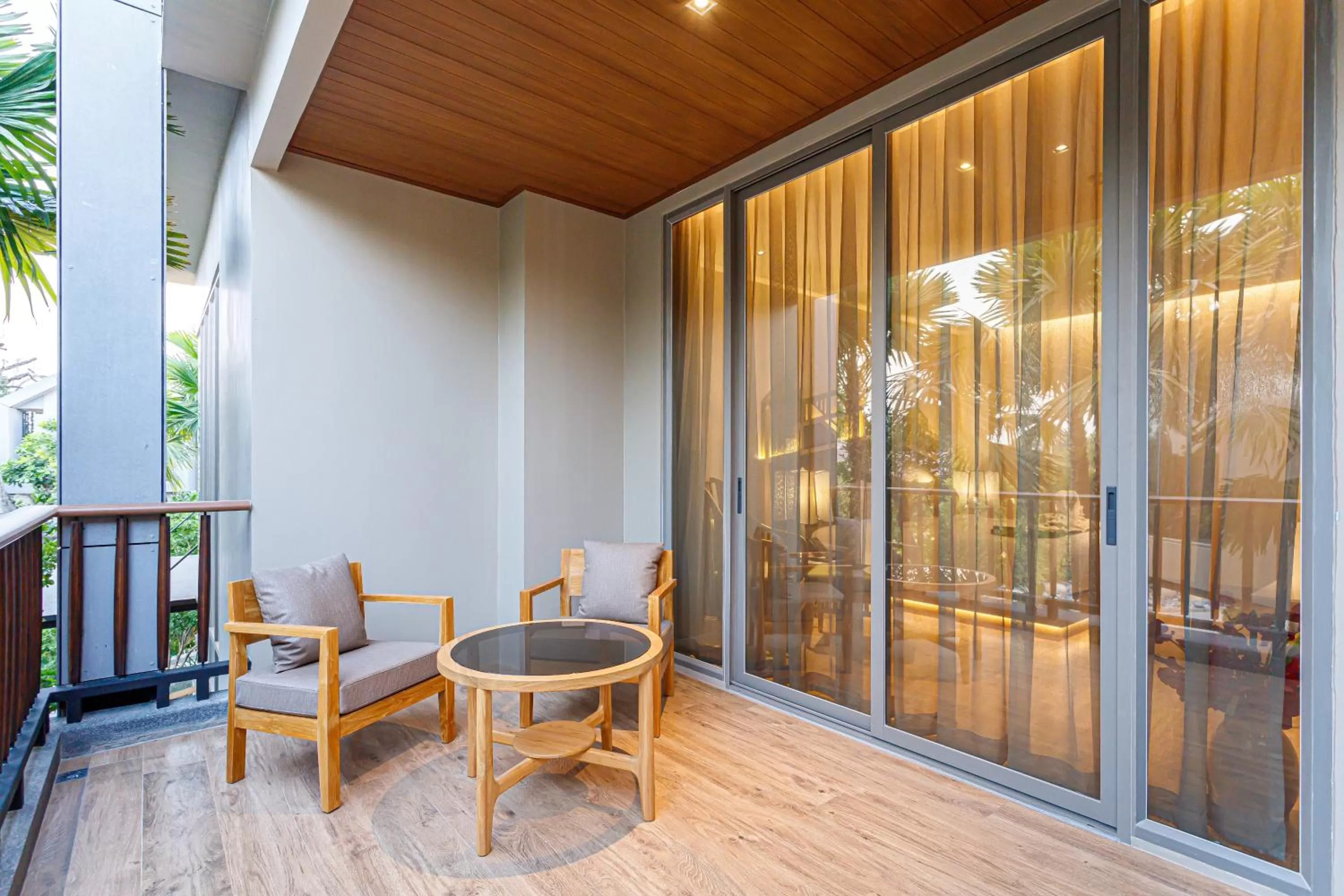 Balcony/Terrace in W1Bangkoknoi Hotel