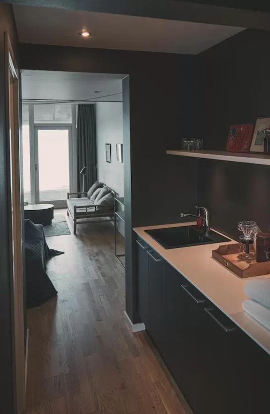 Living room in Langhoff & Juul Boutique Hotel og Restaurant