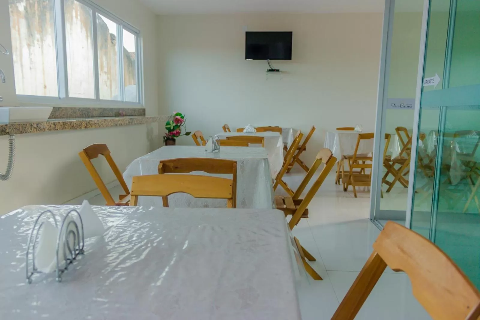 Restaurant/places to eat, Seating Area in Pousada Vila do Carmo