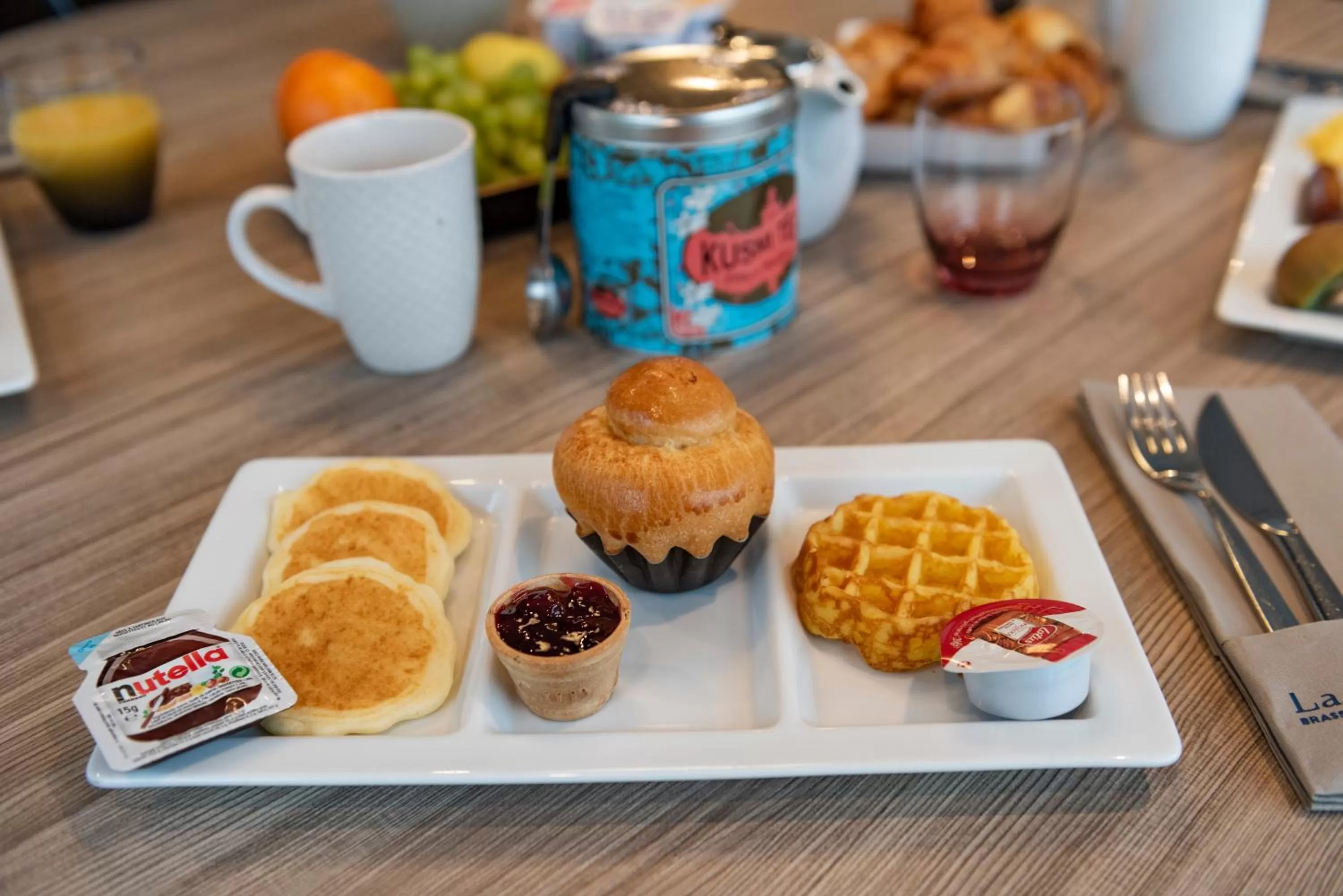 Breakfast in Hôtel Novotel Valenciennes