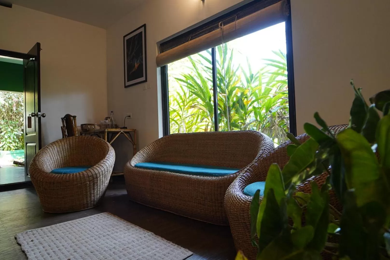 Living room in Edens Munnar