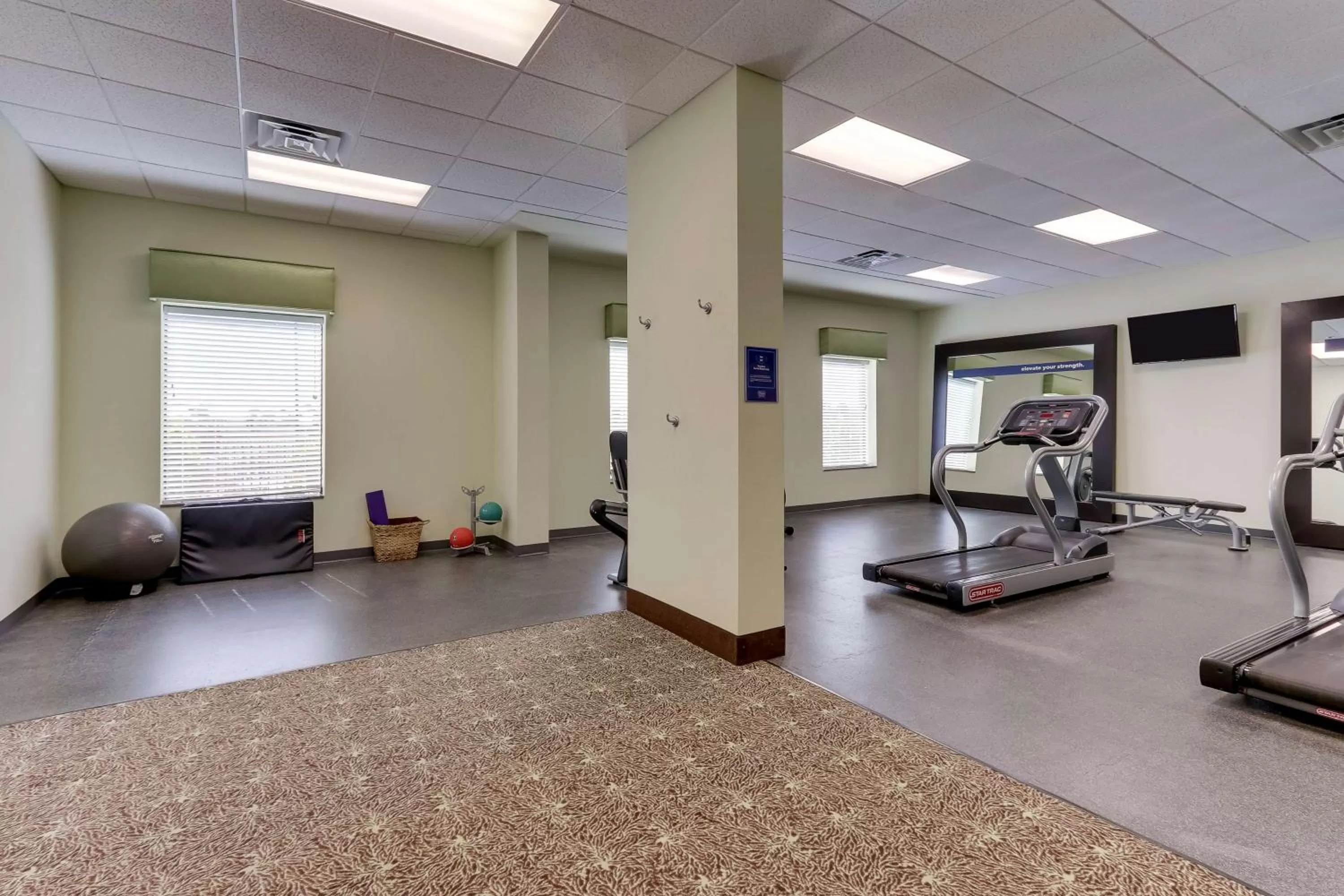 Fitness centre/facilities in Hampton Inn and Suites Swansboro Near Camp Lejeune
